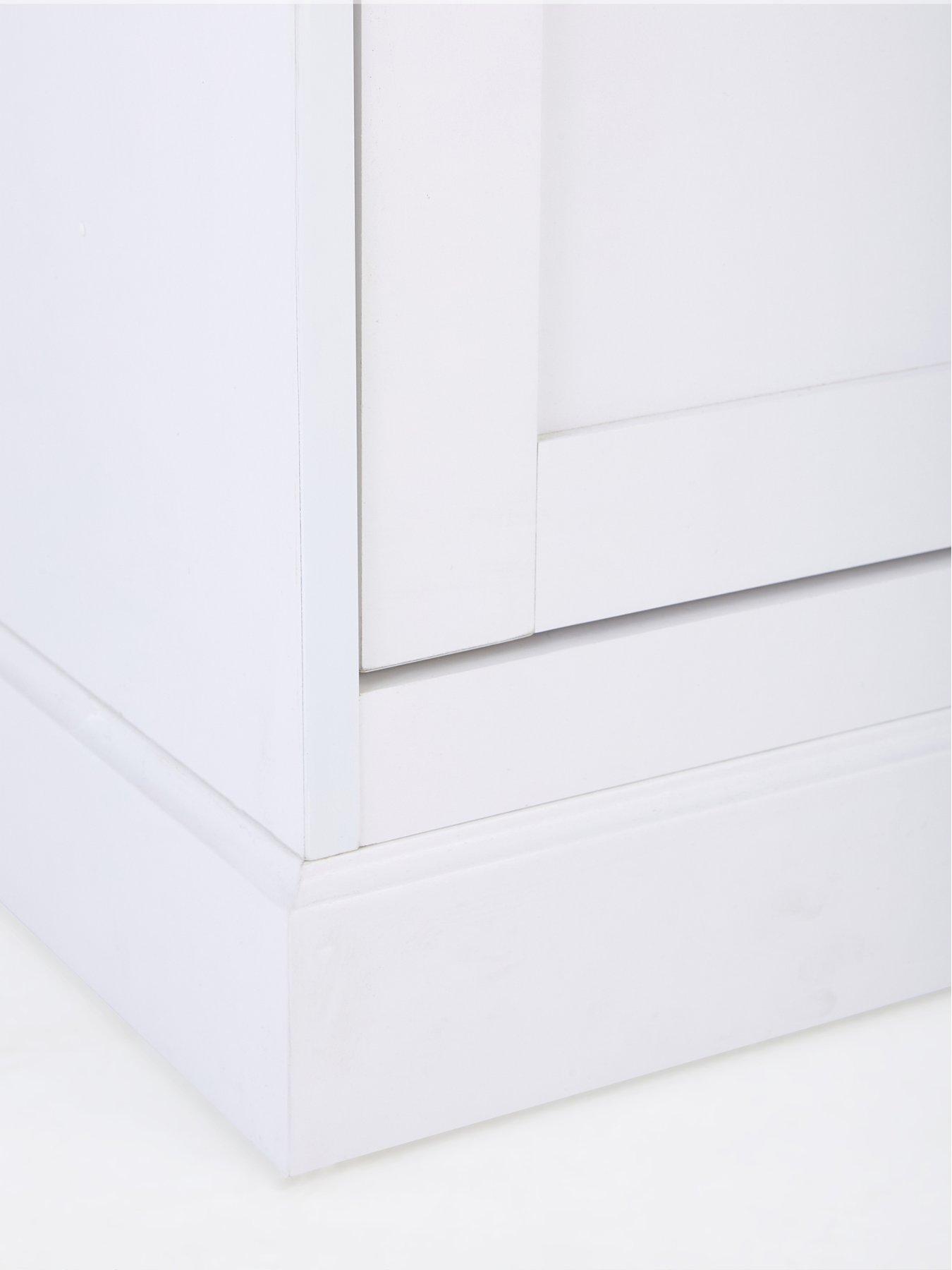  image of very-home-darcy-2-drawer-bedsidenbsp--white-fscreg-certified