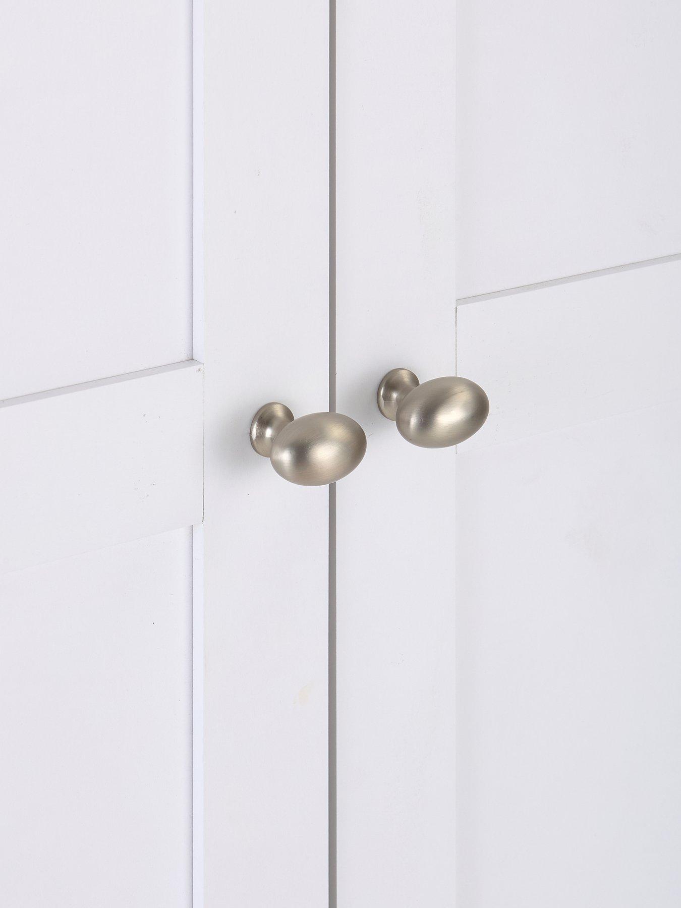 Image 5 of 6 of The Very Collection Darcy 3 Door Wardrobe - White - FSC&reg; Certified