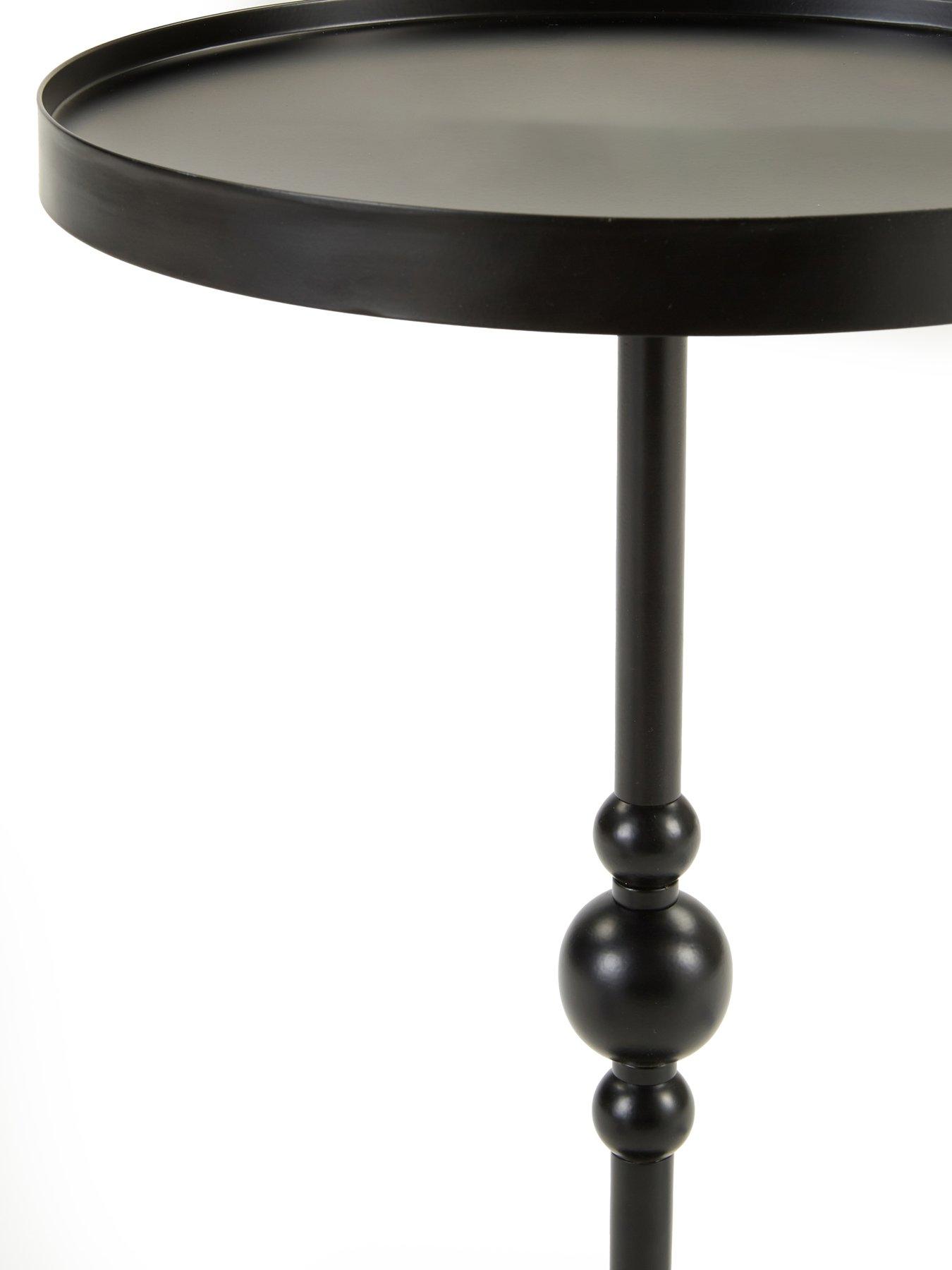 Image 4 of 6 of Very Home Avia Metal&nbsp;Side Table - Black
