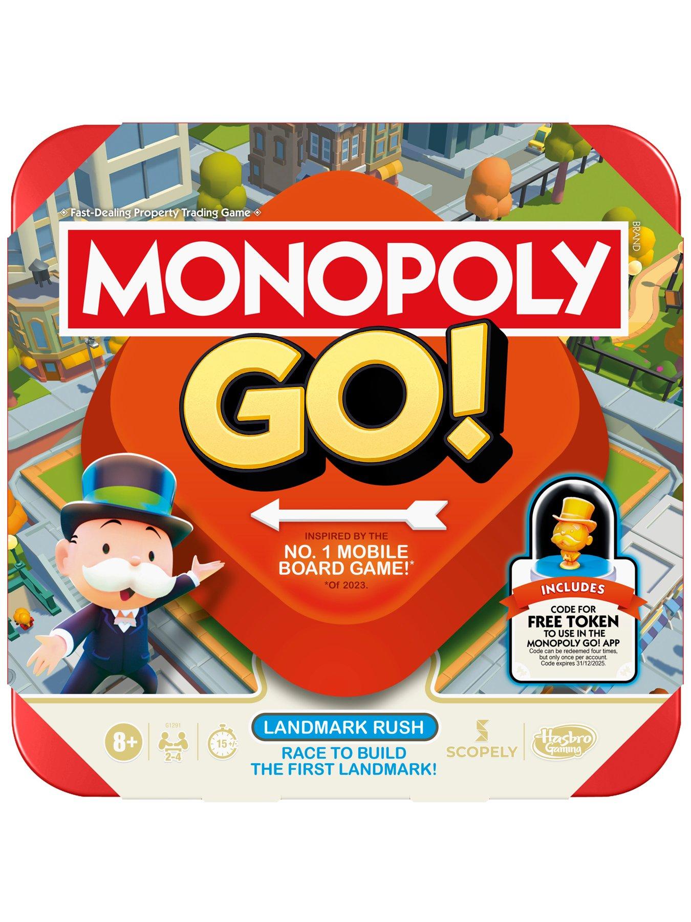 Image 2 of 7 of Monopoly GO! Family Board Game from Hasbro Gaming