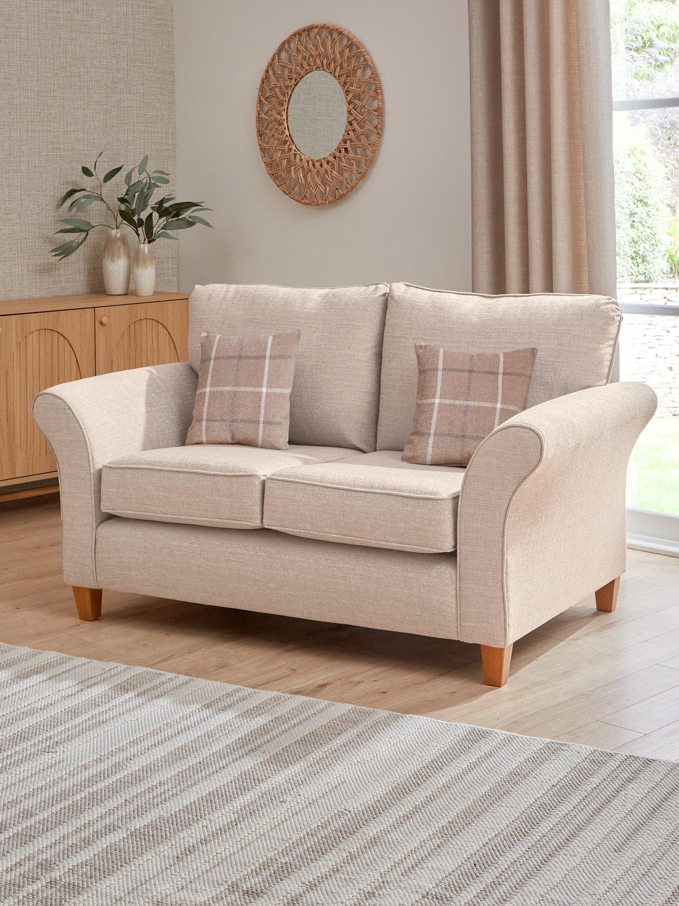 undefined Alsop 2 Seater Fabric Sofa - Made in the UK