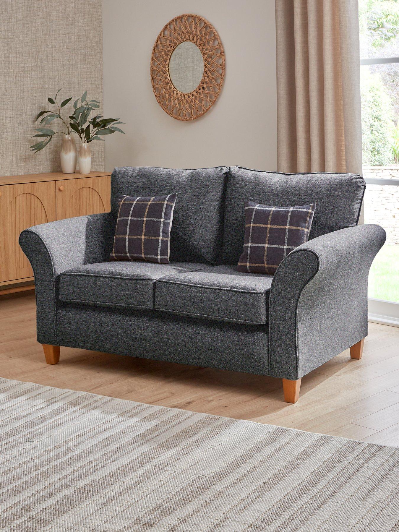 The Very Collection Alsop 2 Seater Fabric Sofa - Made in the UK