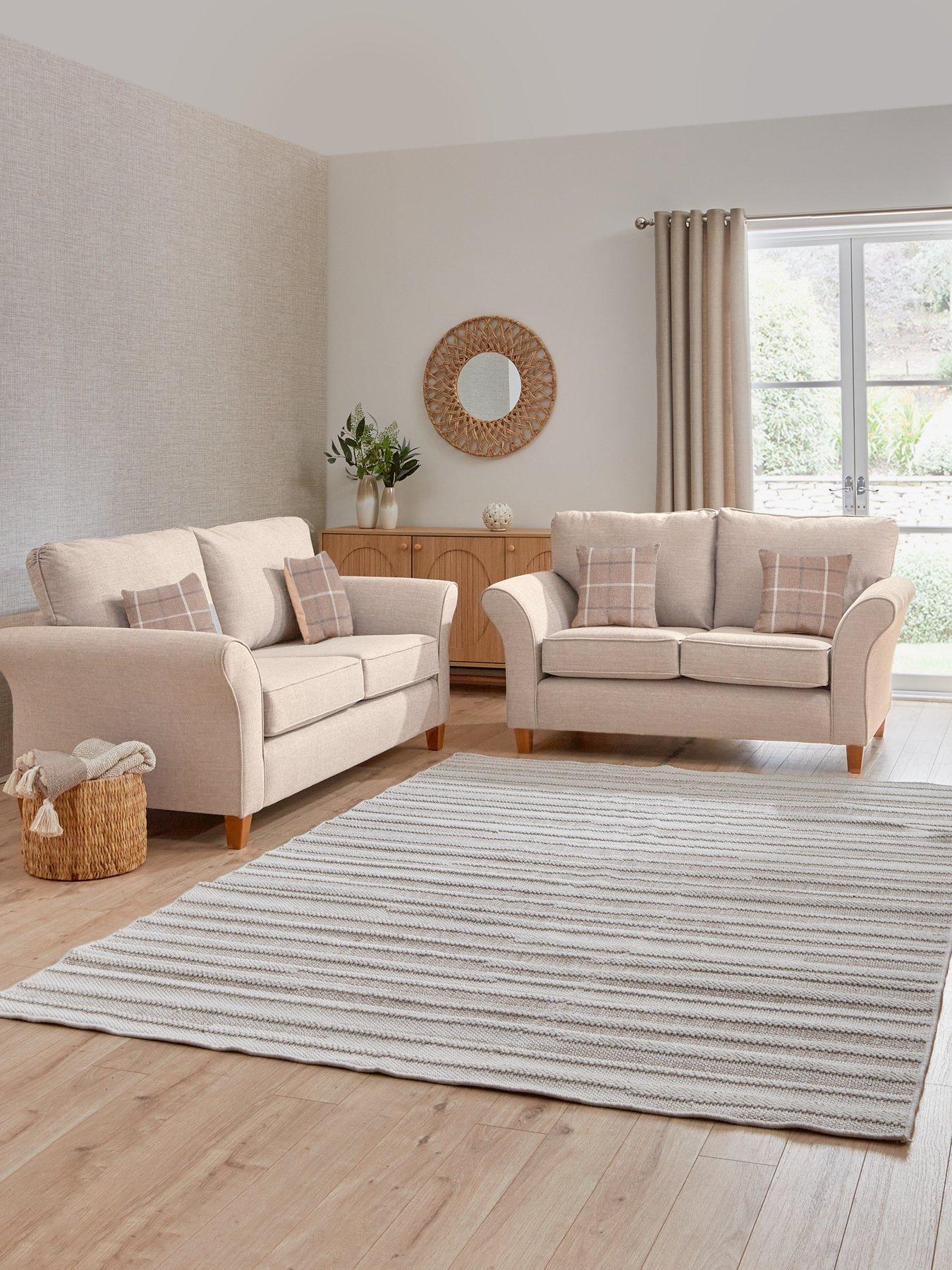 undefined Alsop 3 + 2 Seater Fabric Sofa Set (Buy  &  SAVE!) - Made in the UK