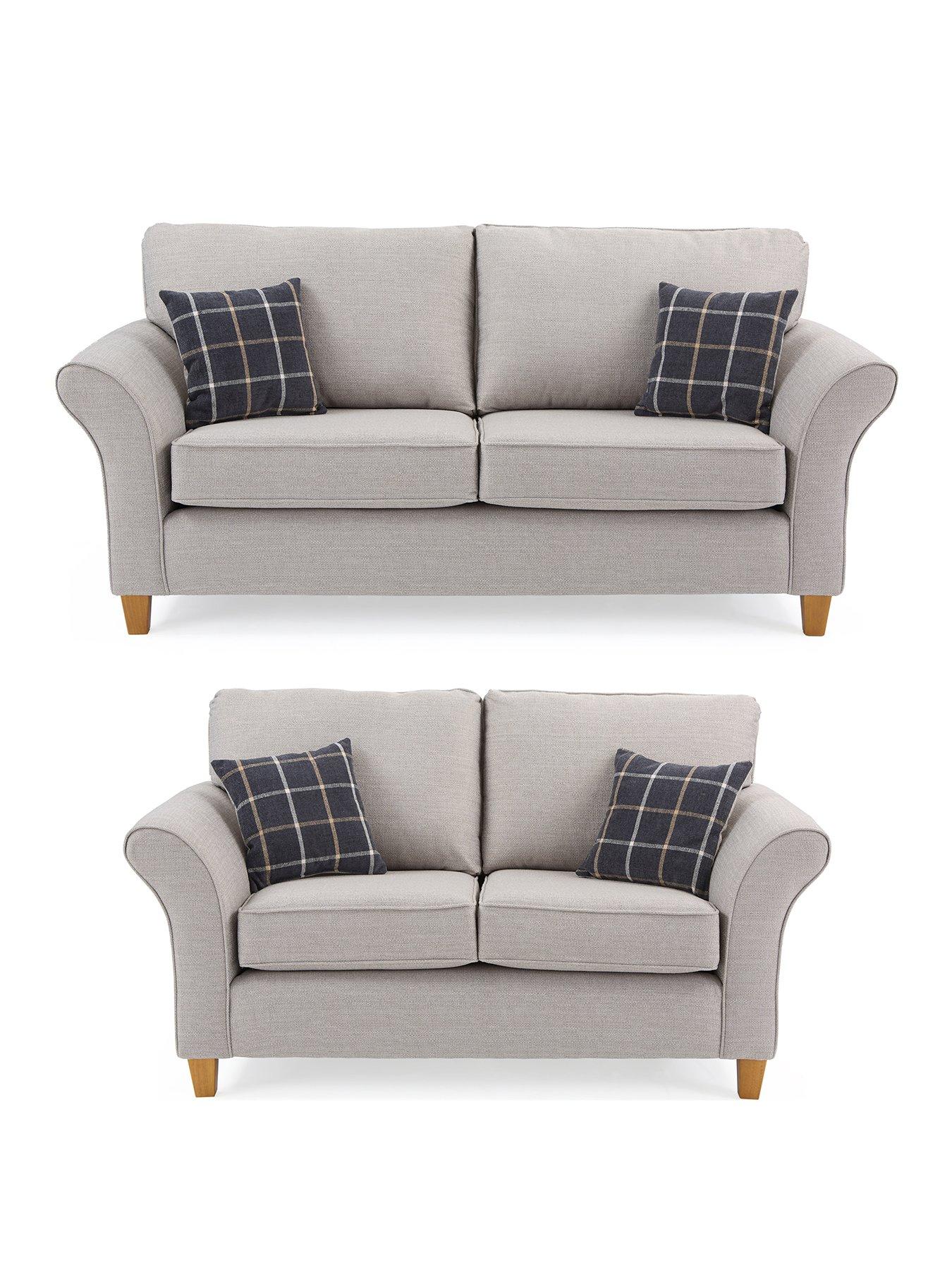 Image 2 of 6 of The Very Collection Alsop 3 + 2 Seater Fabric Sofa Set (Buy &amp; SAVE!)&nbsp;- Made in the UK
