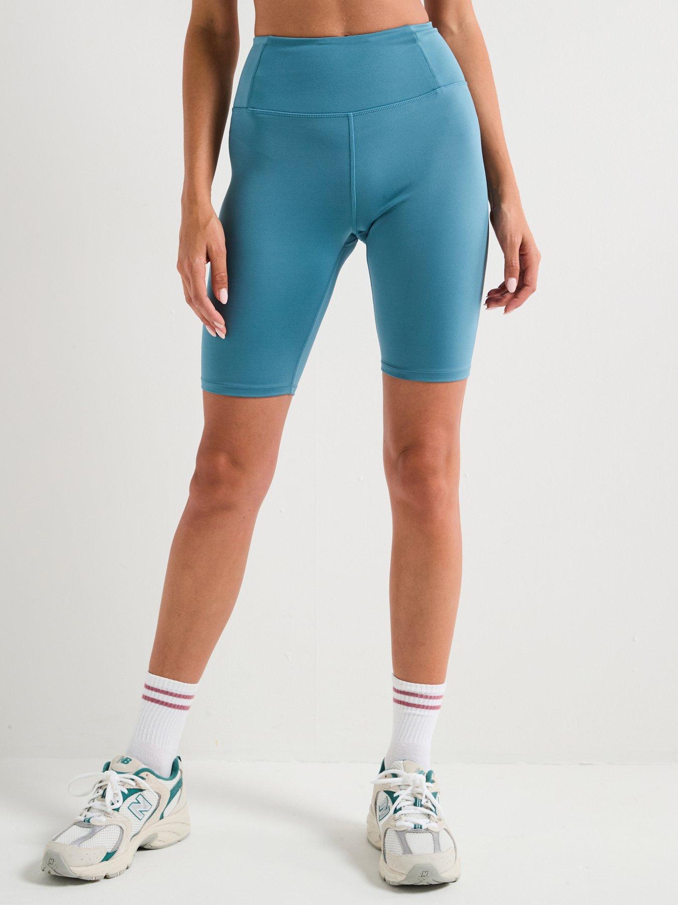 Image 1 of 6 of Girlfriend Collective Womens Training Float Bike Short - Blue