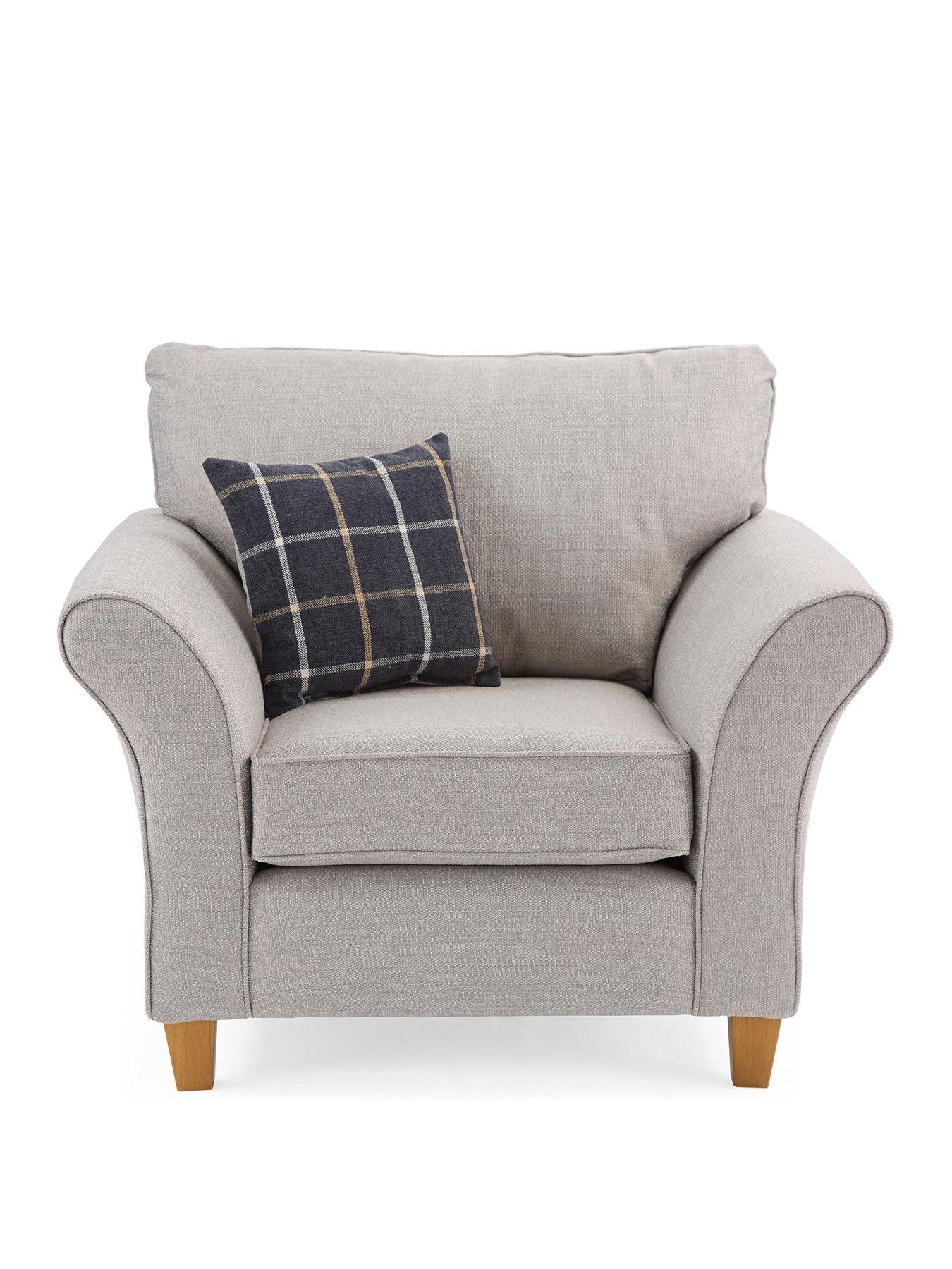 Image 2 of 6 of Very Home Alsop Fabric Armchair&nbsp;- Made in the UK