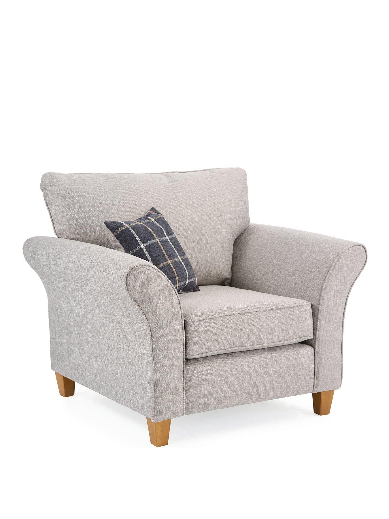 Image 3 of 6 of Very Home Alsop Fabric Armchair&nbsp;- Made in the UK