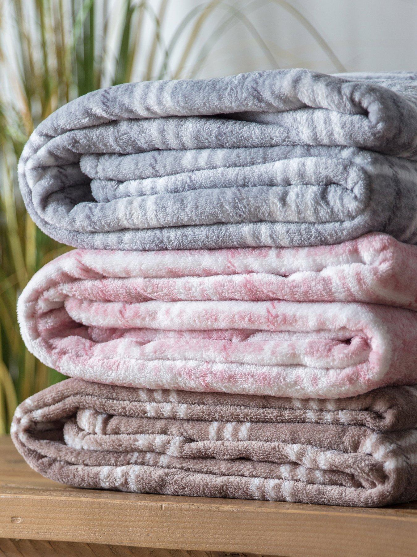  image of gallery-checkmate-super-soft-flannel-fleece-throw-in-taupenbsp
