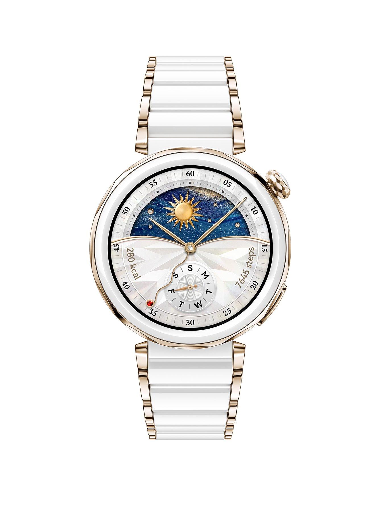 Huawei Watch GT5 pro 42mm White Ceramic | Littlewoods
