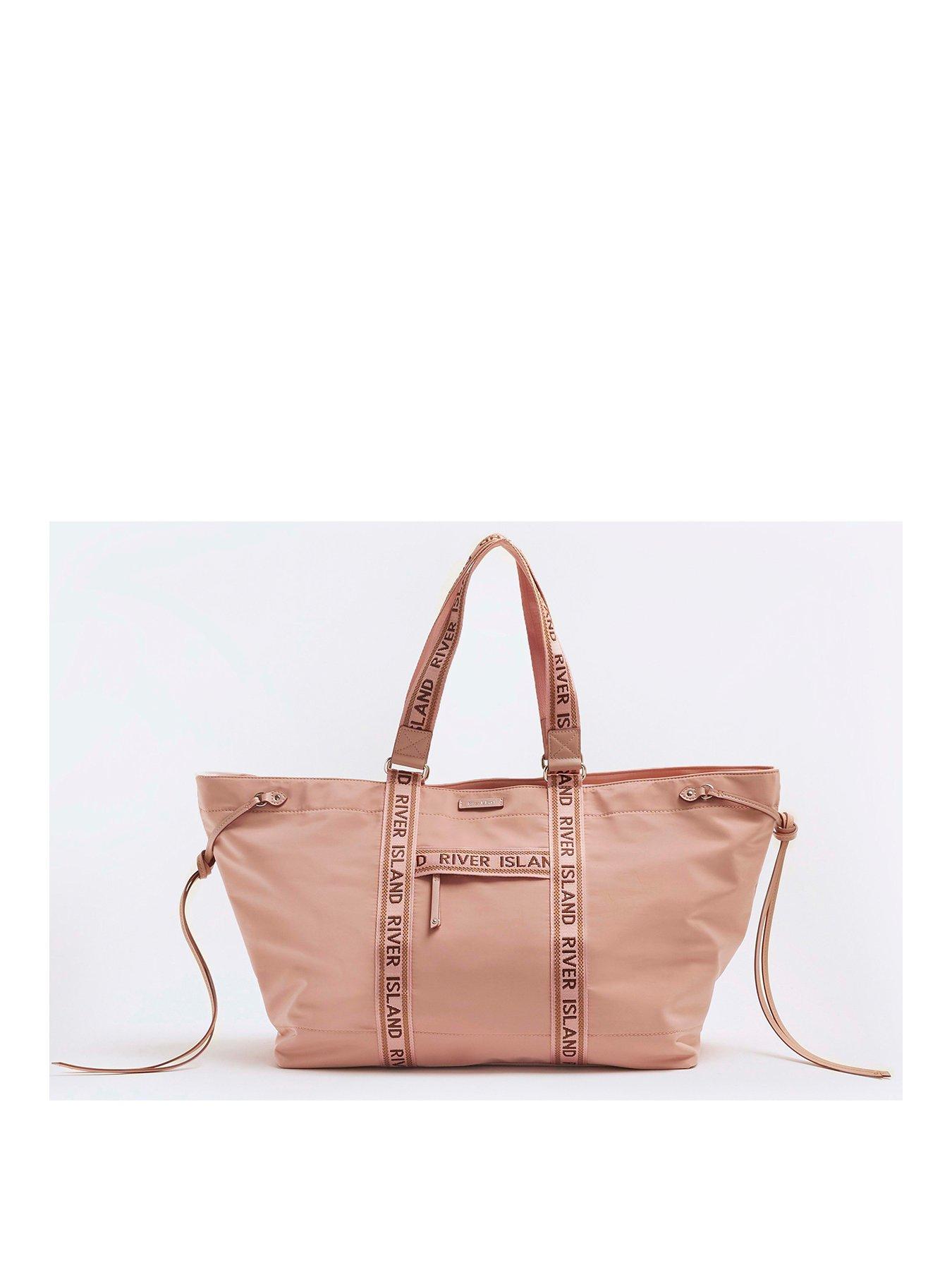  image of river-island-2377-soft-webbing-zip-holdall