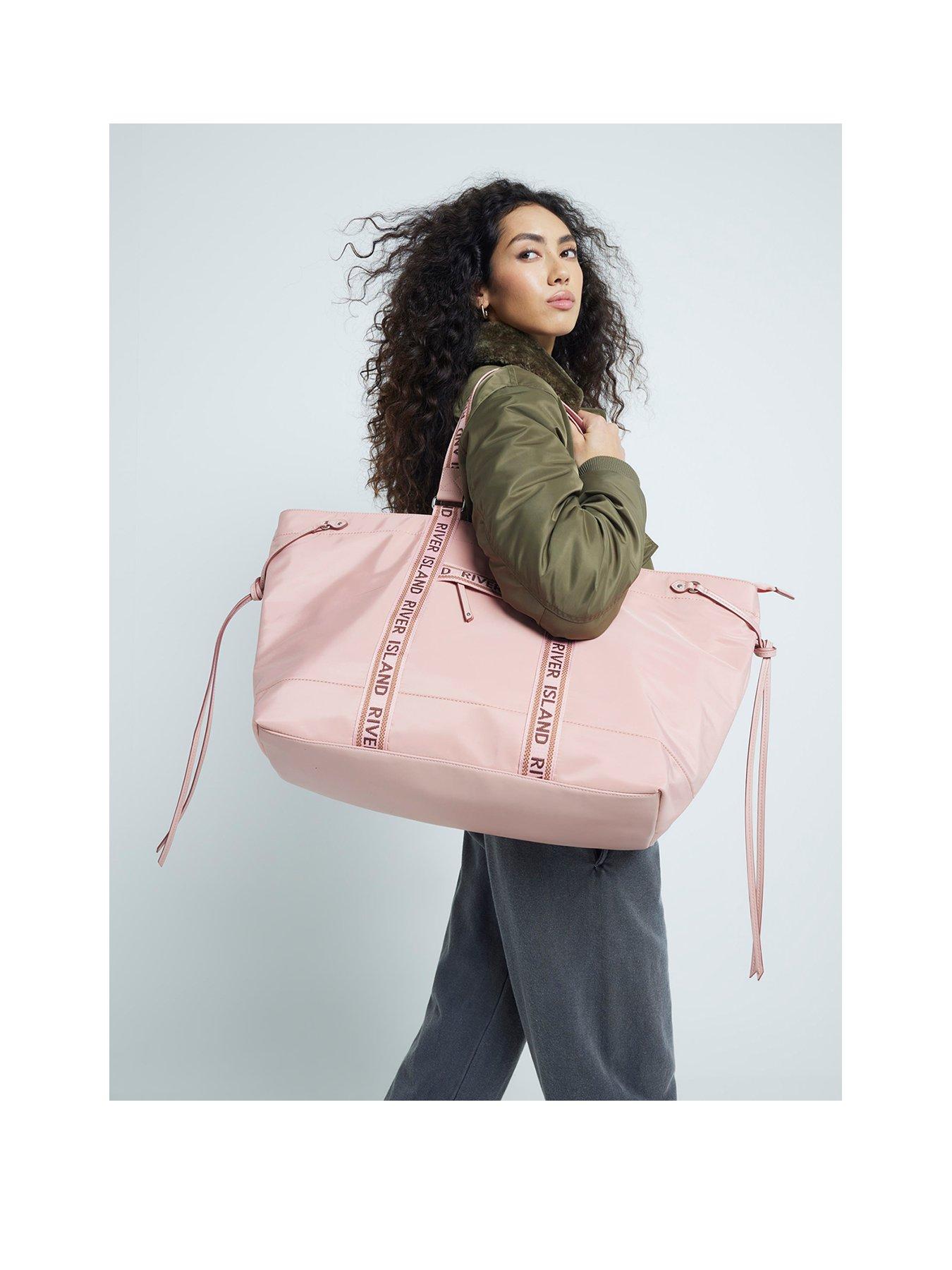 River Island 2377 Soft Webbing Zip Holdall littlewoods