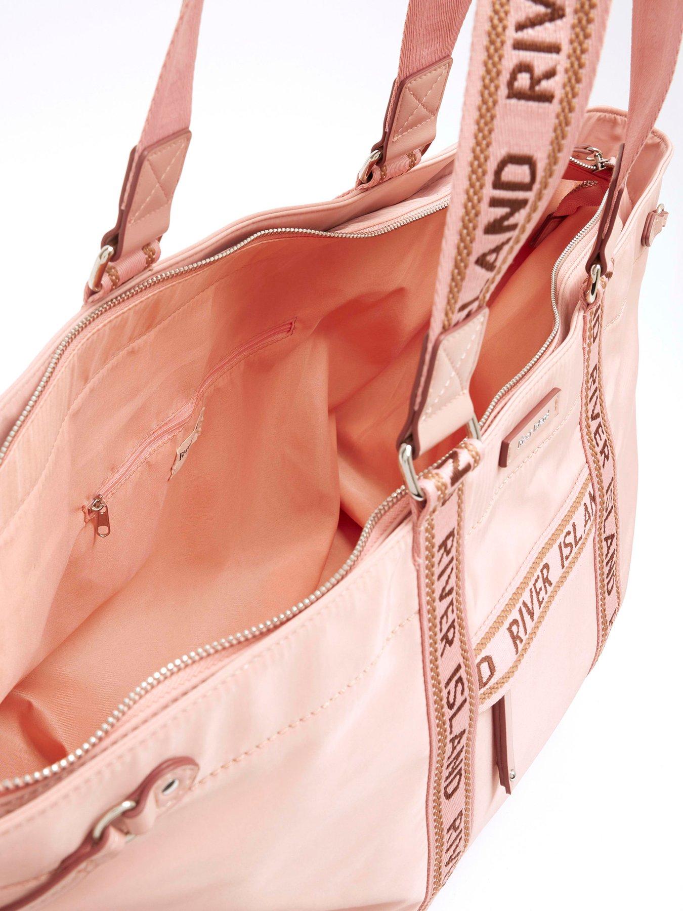  image of river-island-2377-soft-webbing-zip-holdall