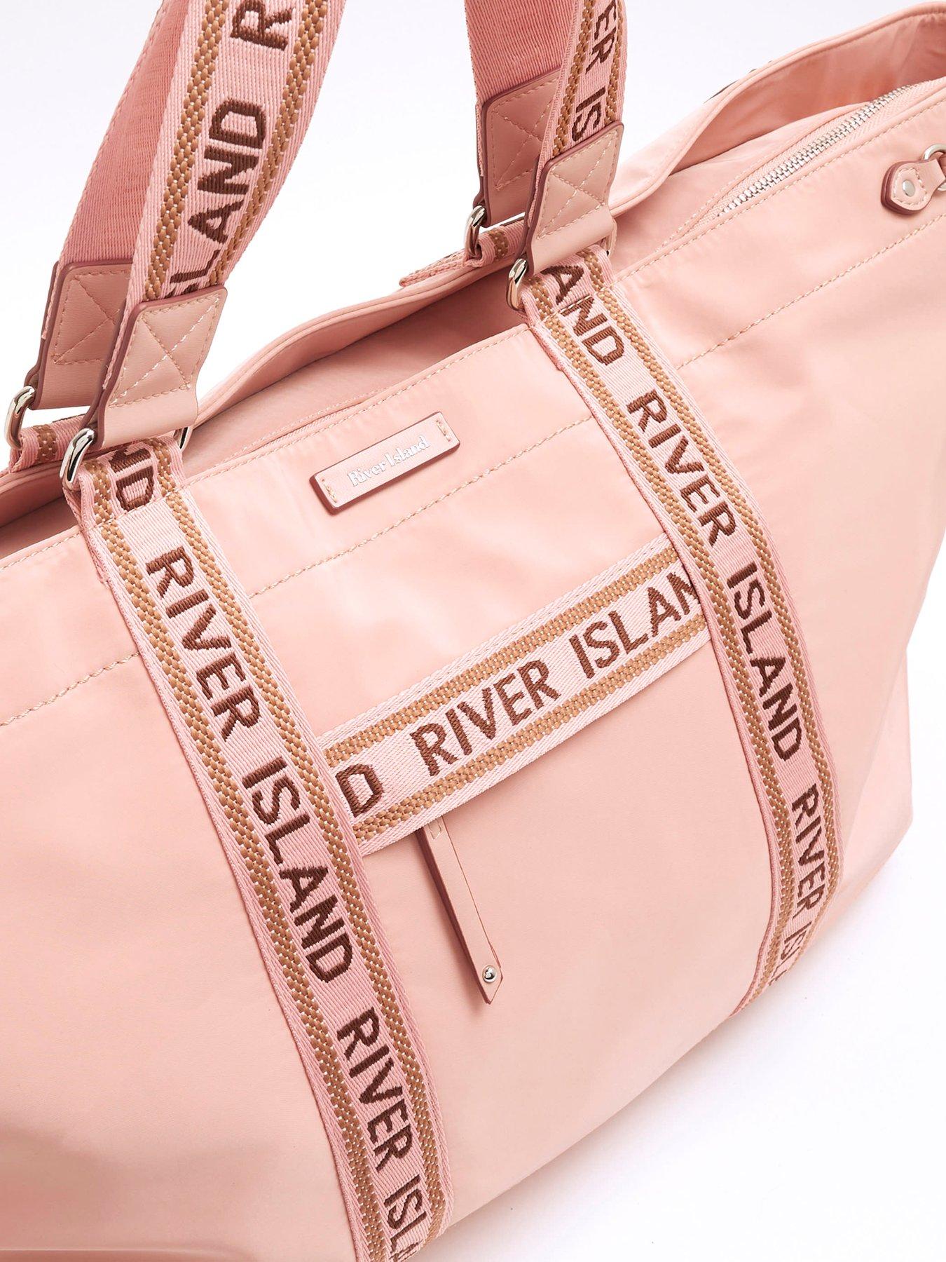  image of river-island-2377-soft-webbing-zip-holdall