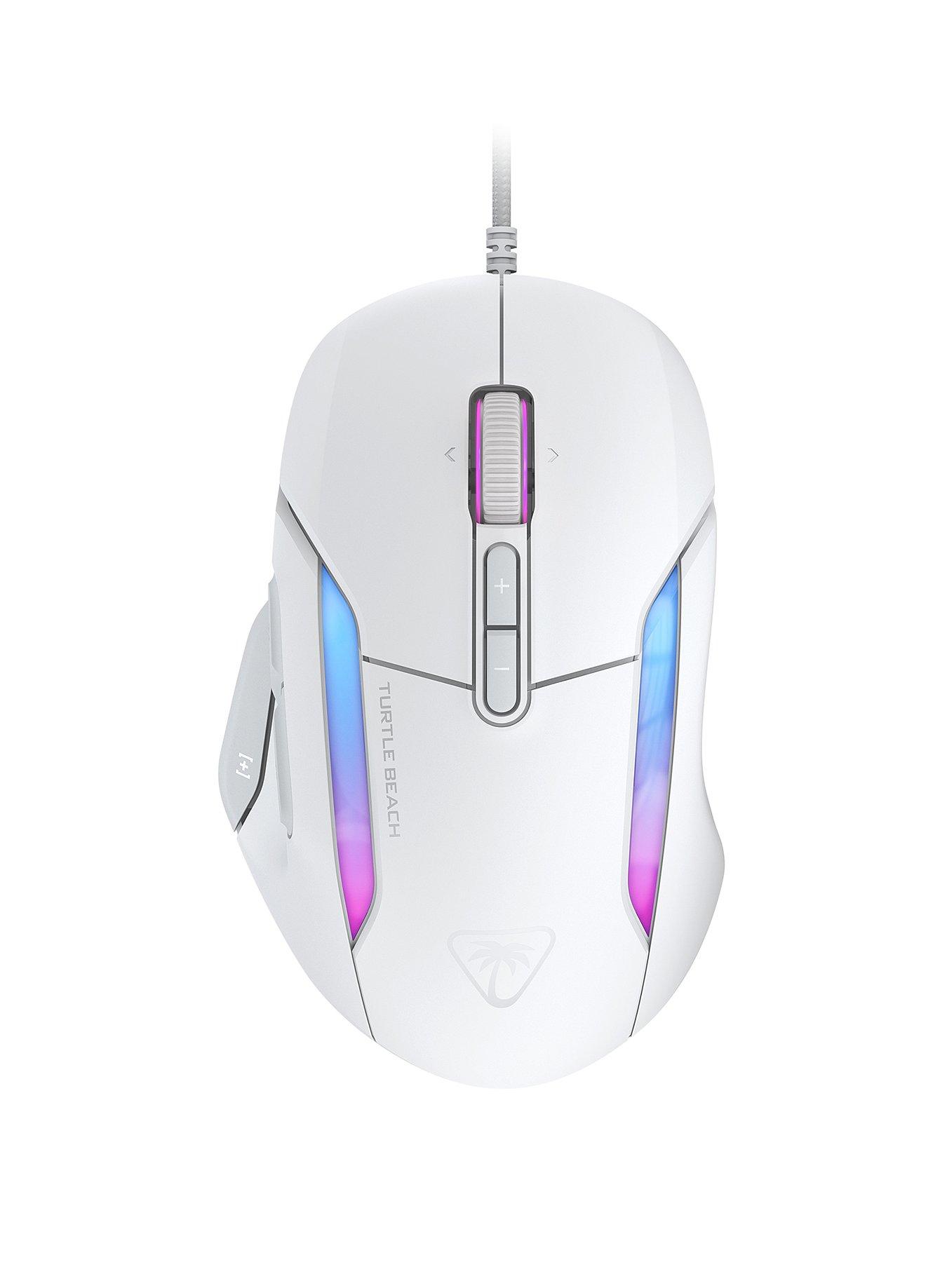 Turtle Beach Kone II Wired Ergonomic Gaming Mouse - White