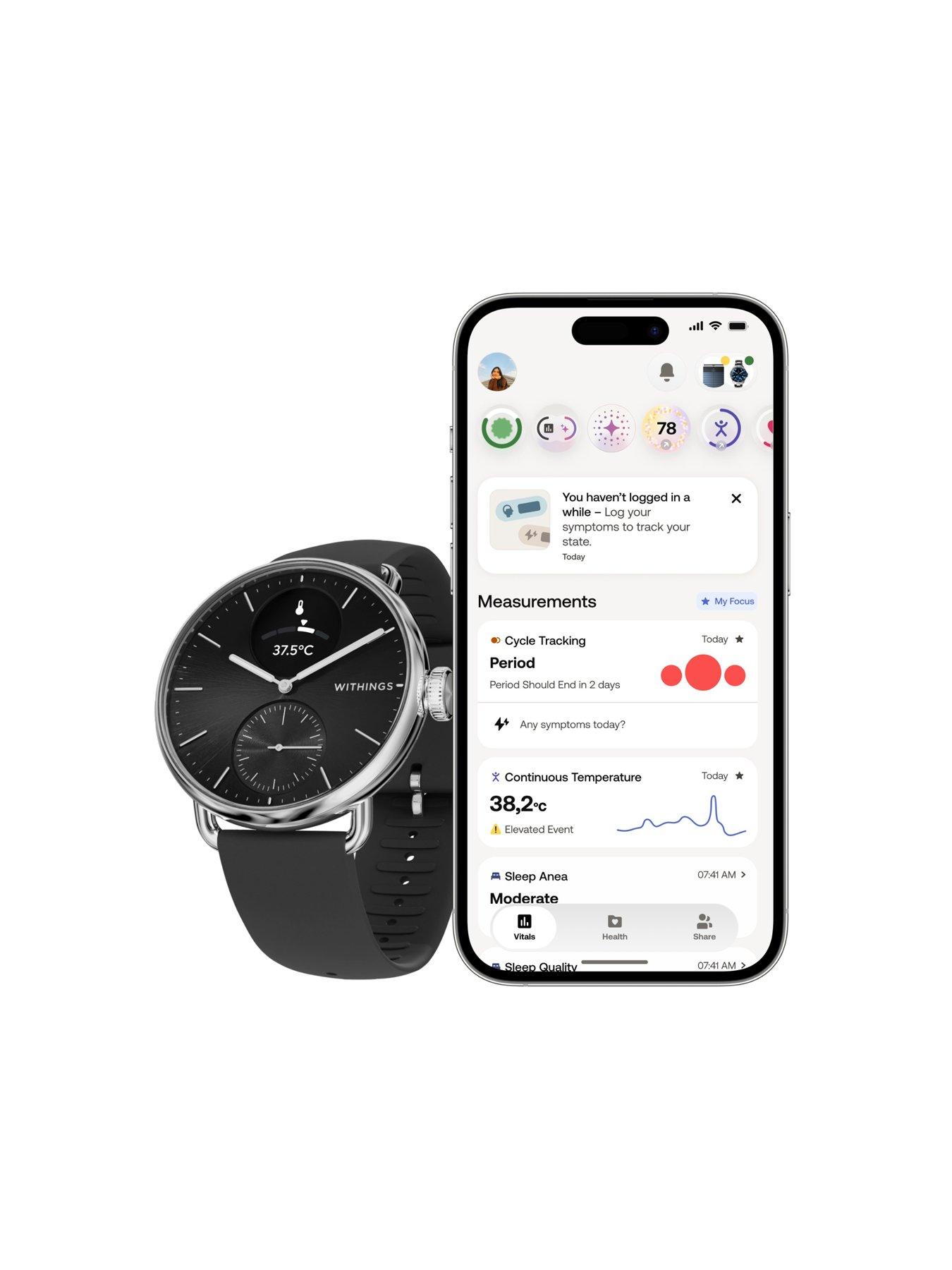  image of withings-scanwatch-2-38mm-black
