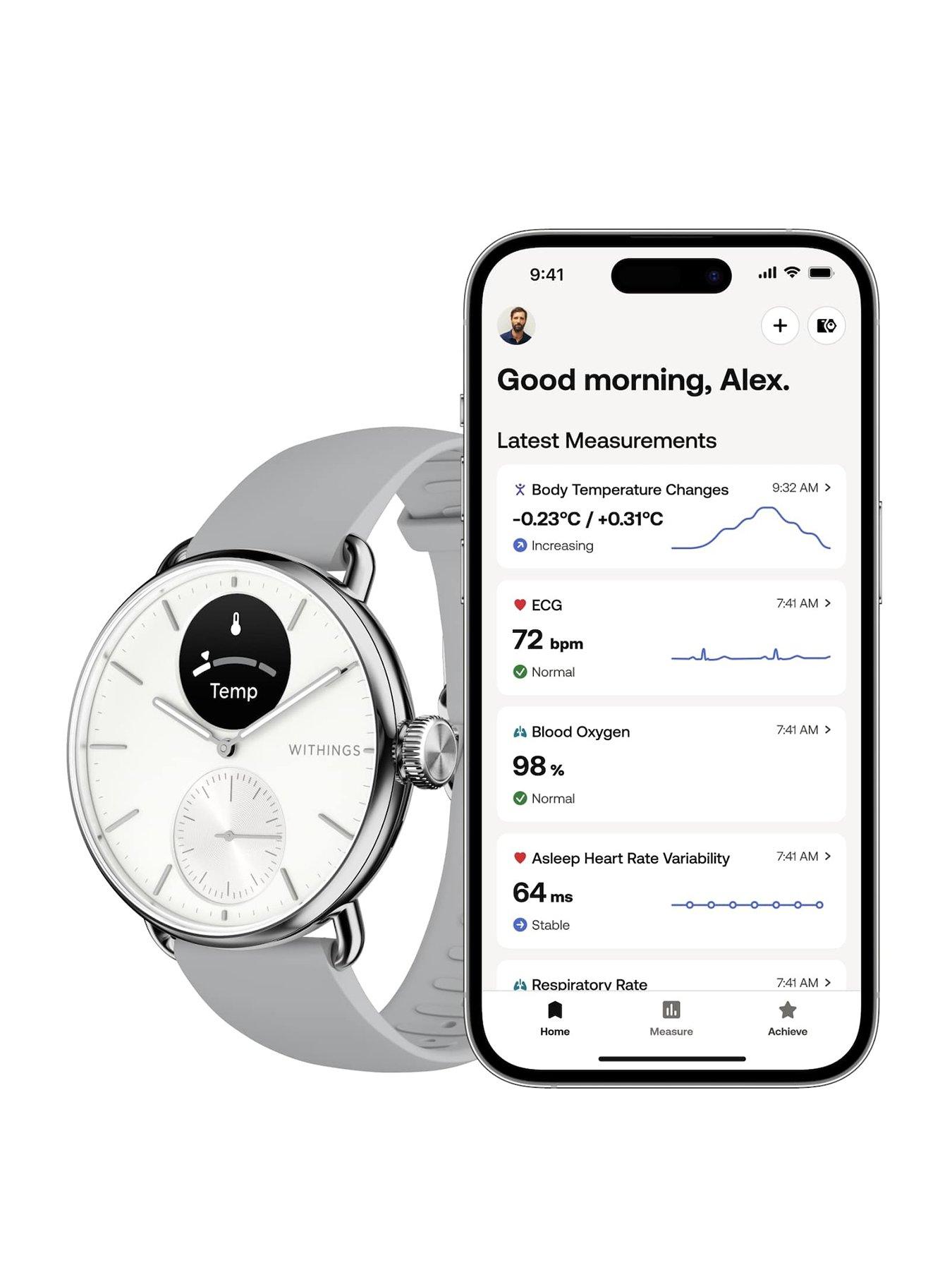  image of withings-scanwatch-2-38mm-white