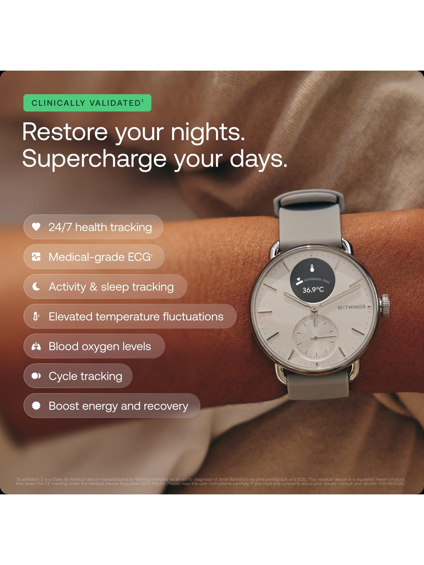  image of withings-scanwatch-2-42mm-white