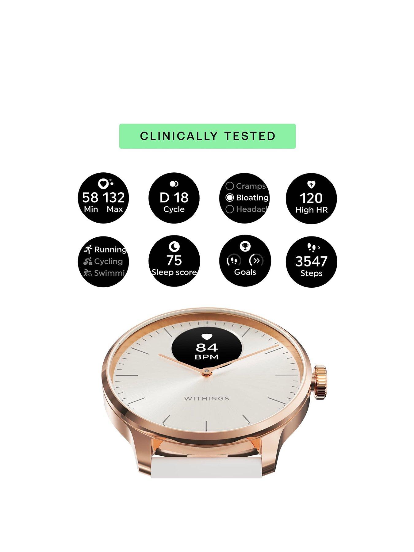  image of withings-scanwatch-light-rose-gold-white