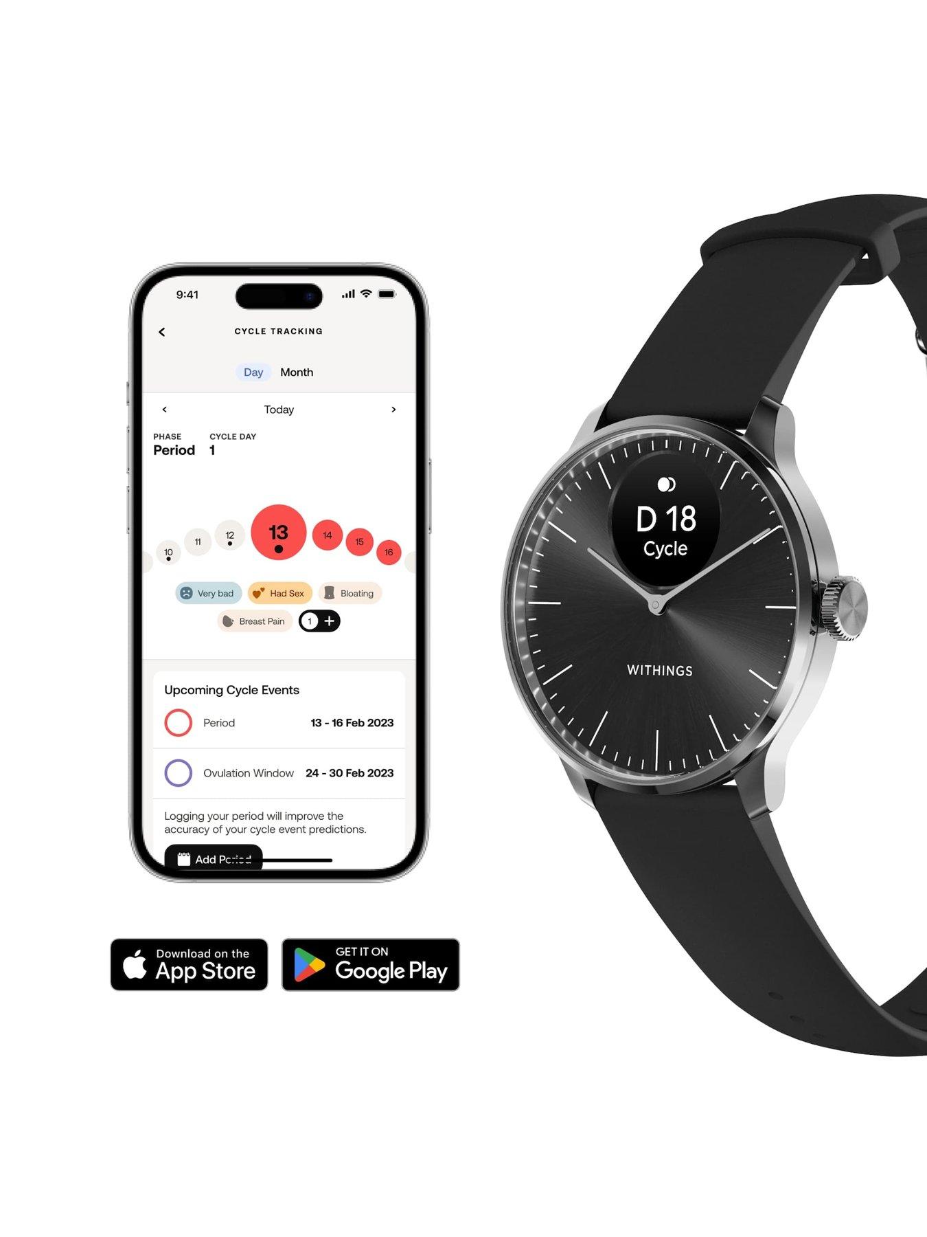 Image 6 of 8 of Withings Scanwatch Light - Black