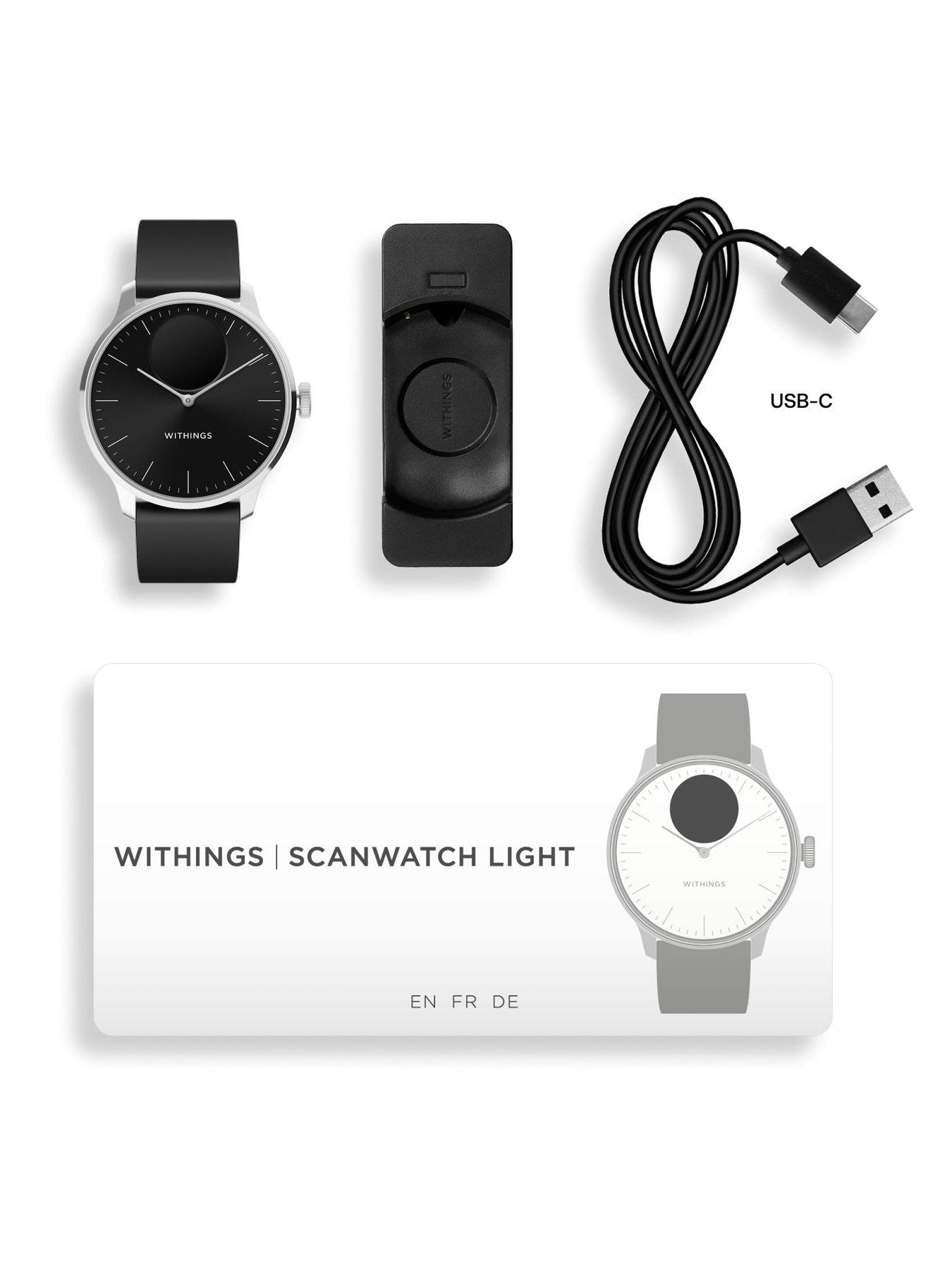 Image 7 of 8 of Withings Scanwatch Light - Black