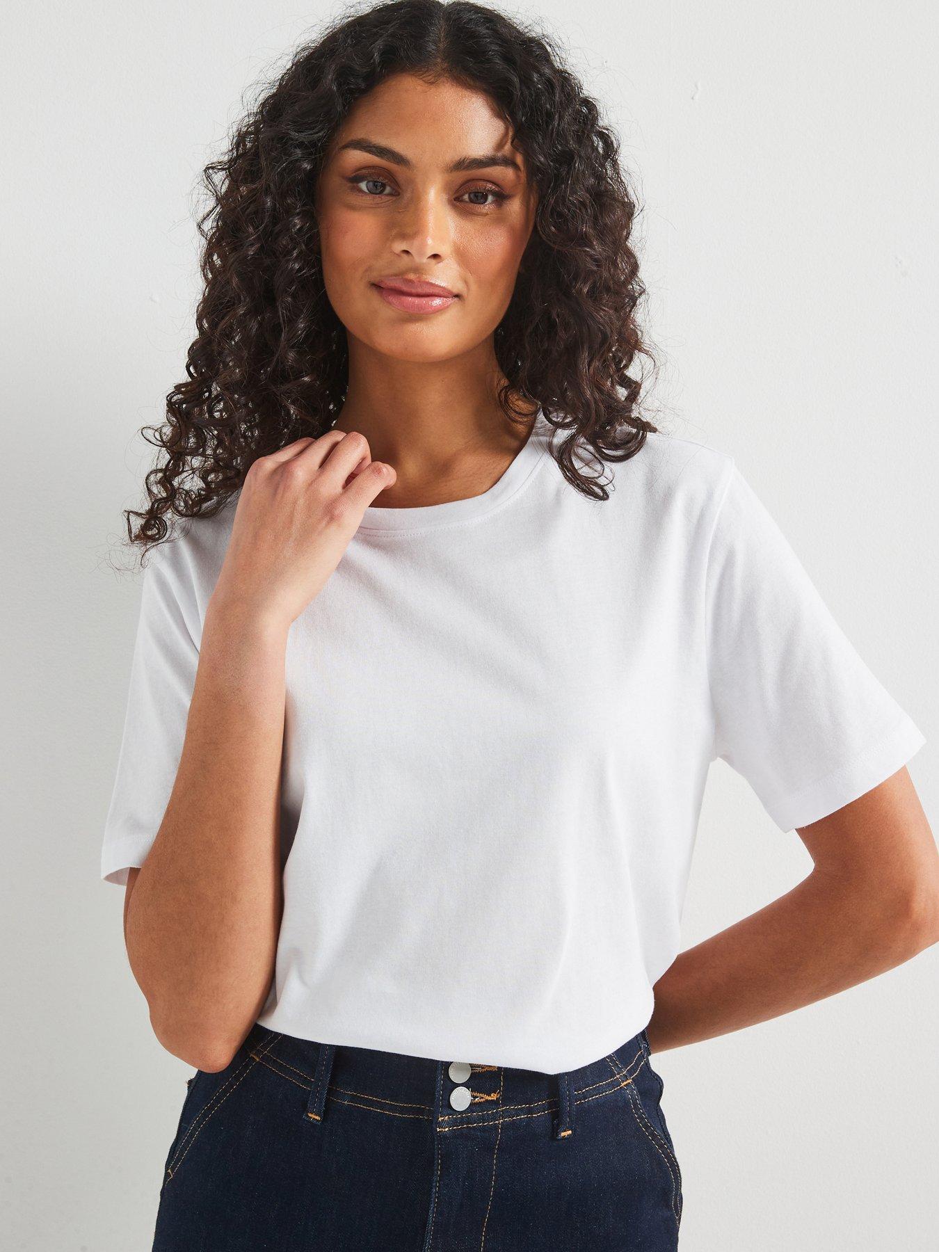 undefined The Essential Crew Neck T-Shirt - White