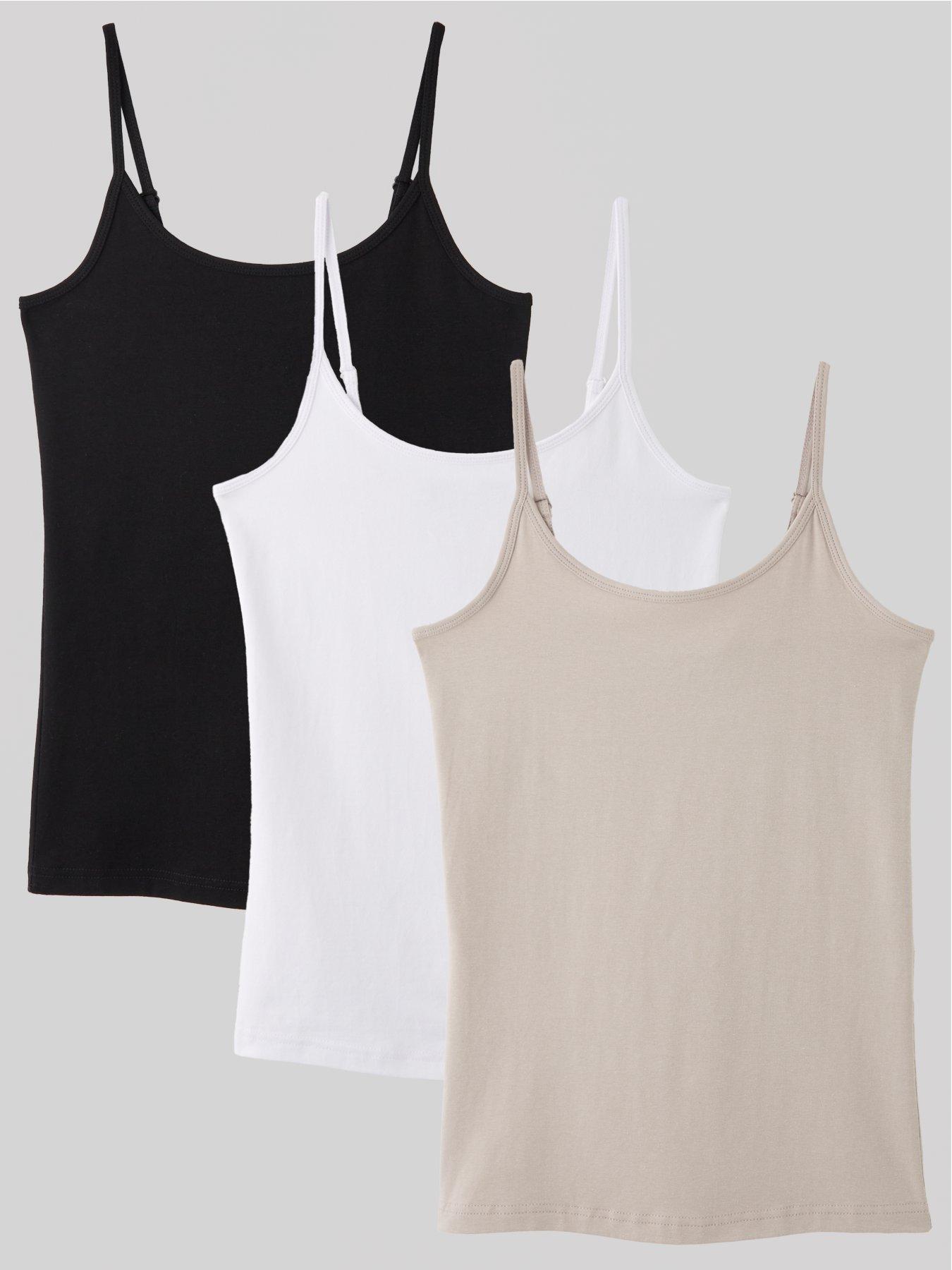 V by Very Essential 3 Pack Cami - Multi