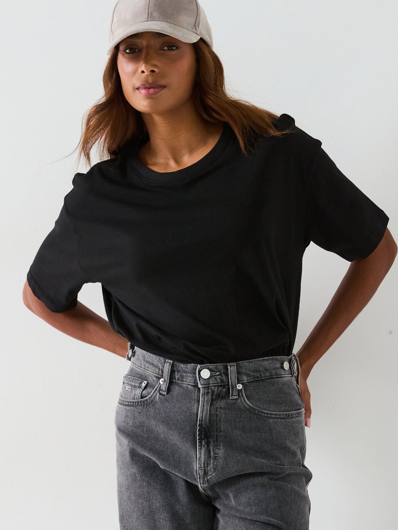 undefined Essential Oversized T-Shirt - Black