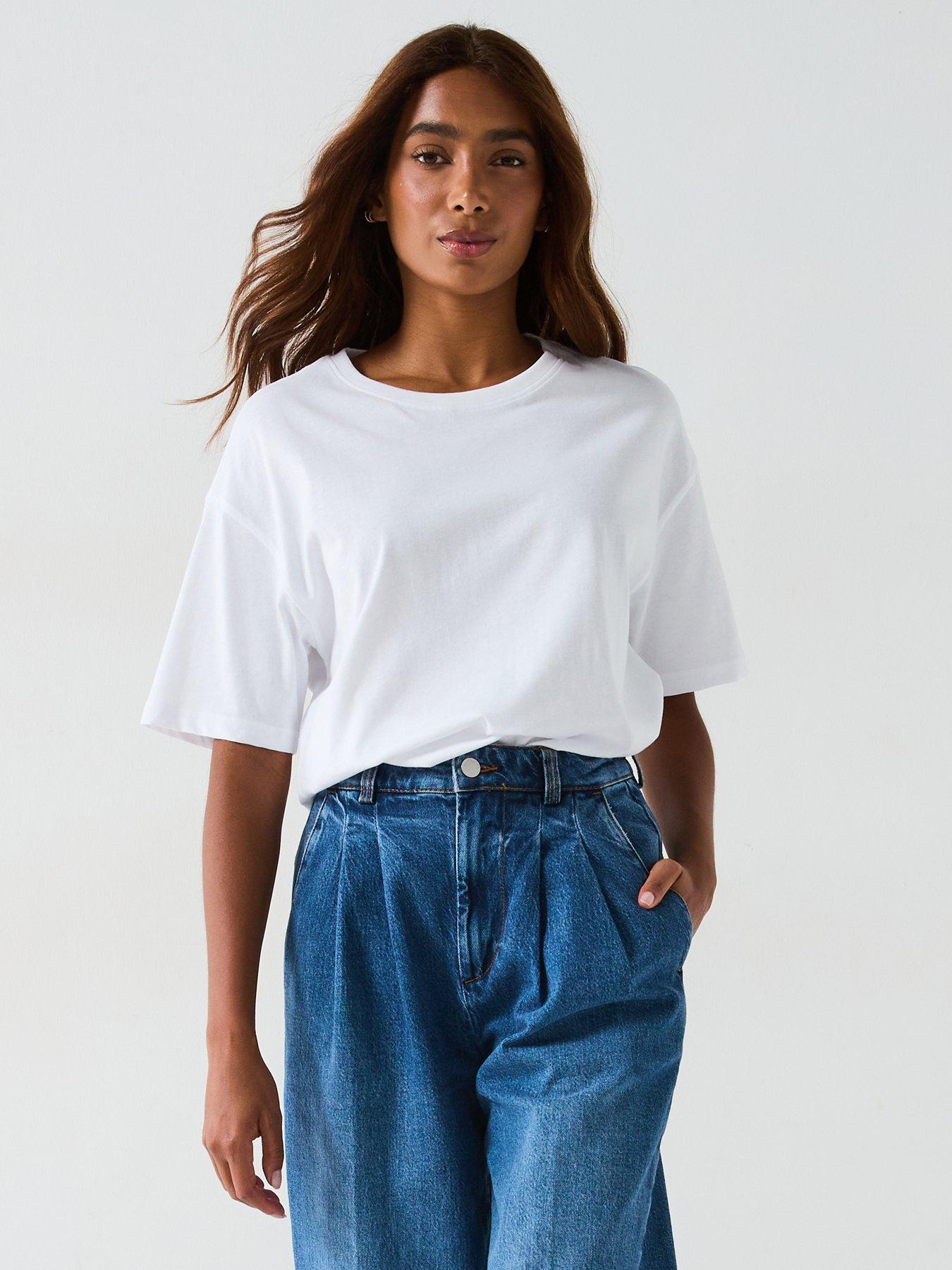 undefined Essential Oversized T-Shirt - White
