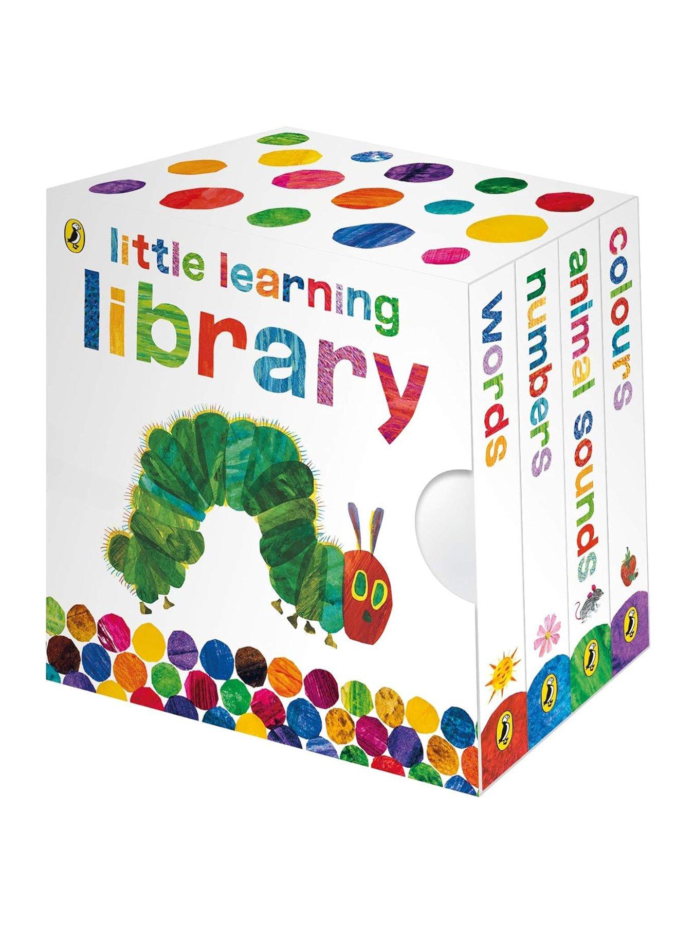  image of the-very-hungry-caterpillar-first-library-4-book-set