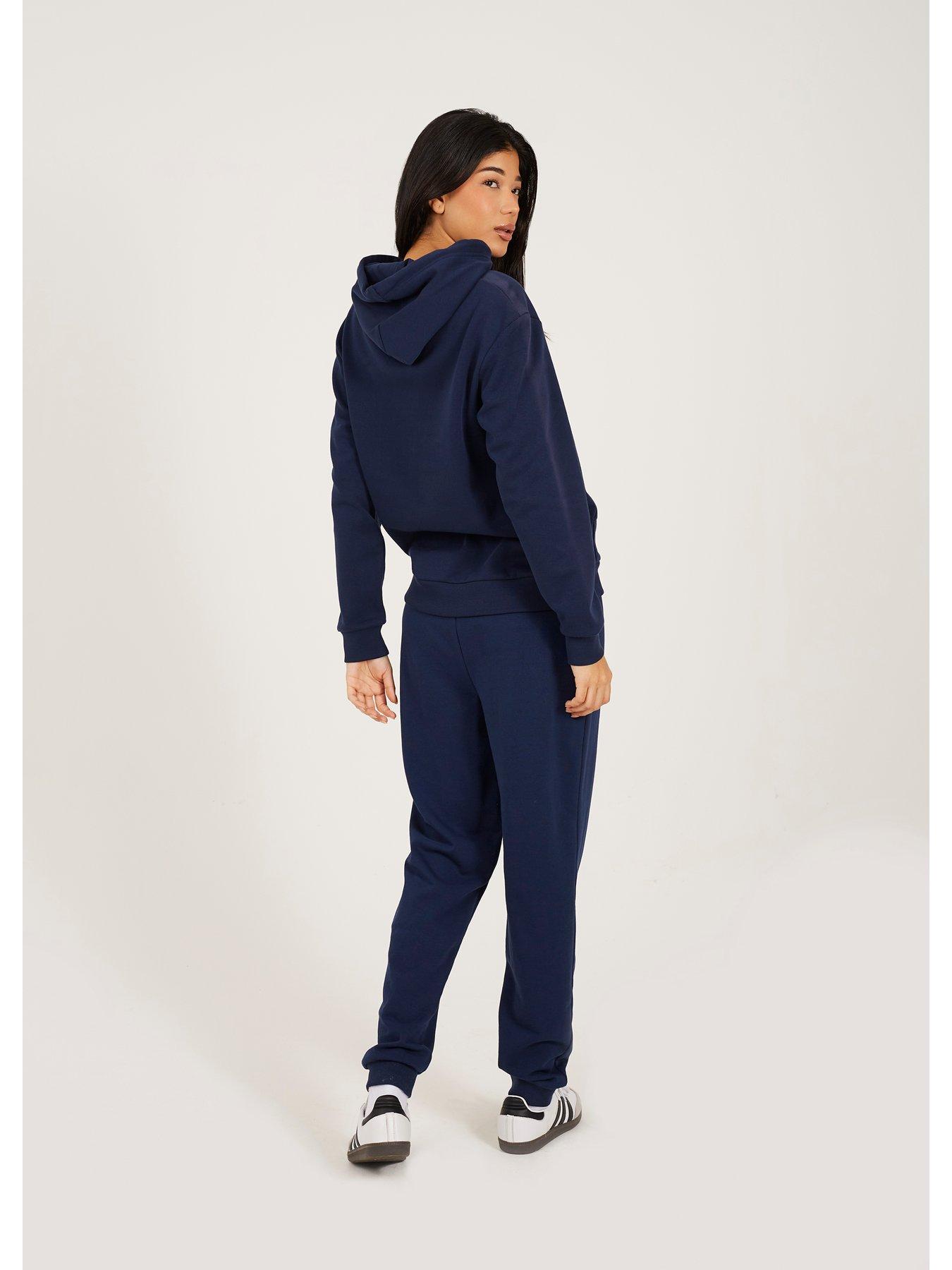 Image 2 of 4 of Brave Soul Long Sleeve Hoodie - Navy