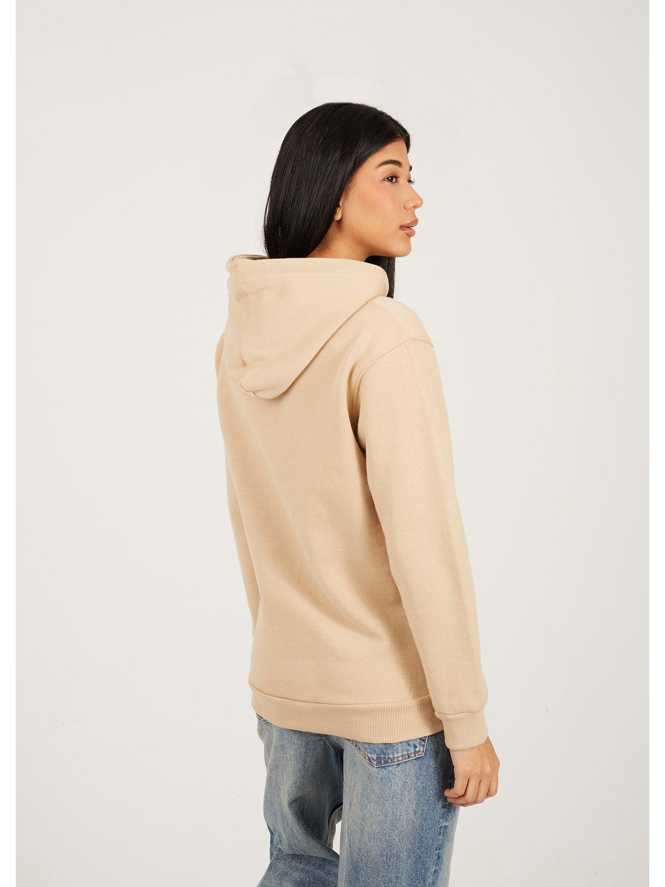 Image 2 of 4 of Brave Soul Long Sleeve Hoodie - Neutral