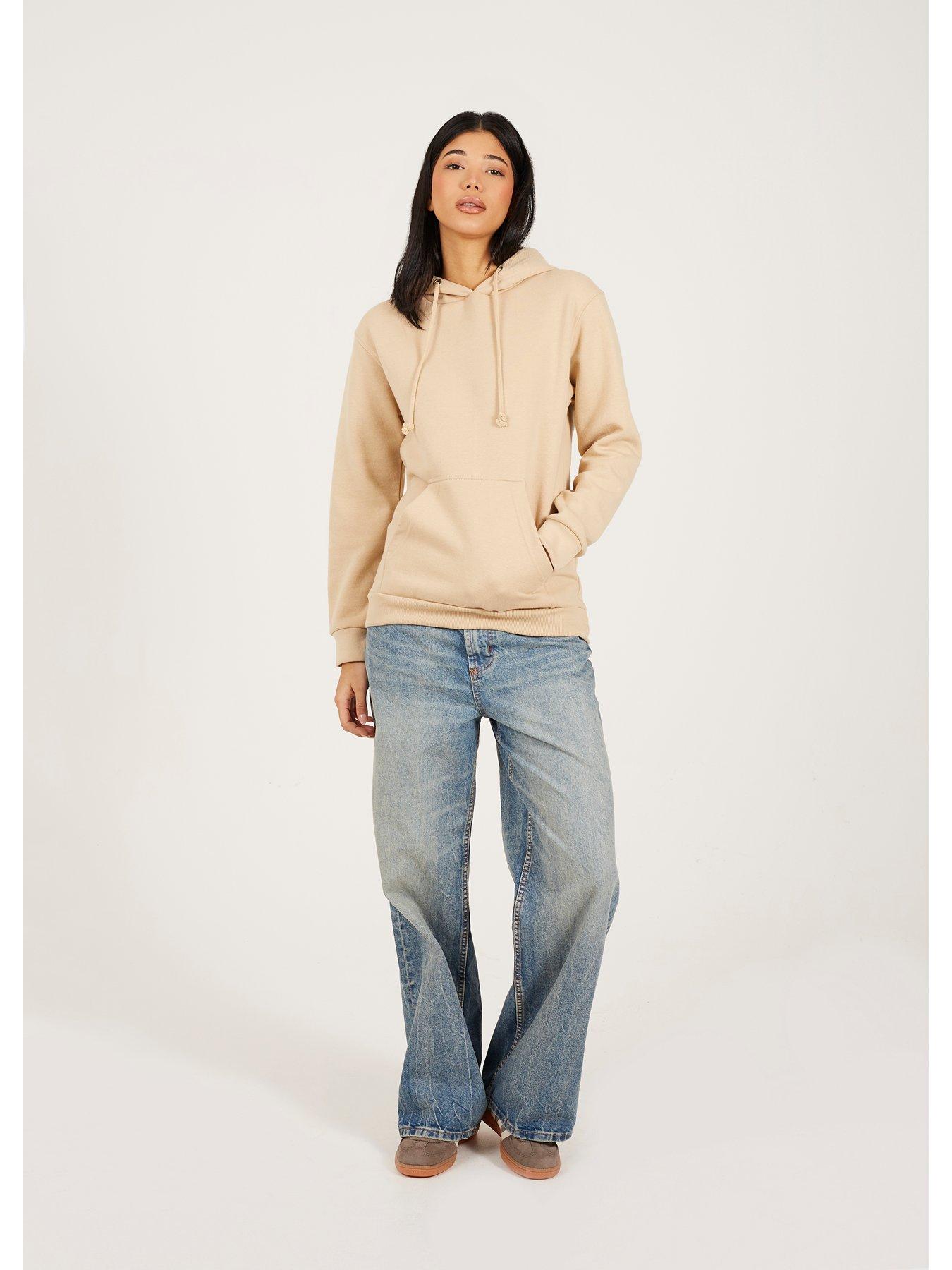 Image 3 of 4 of Brave Soul Long Sleeve Hoodie - Neutral