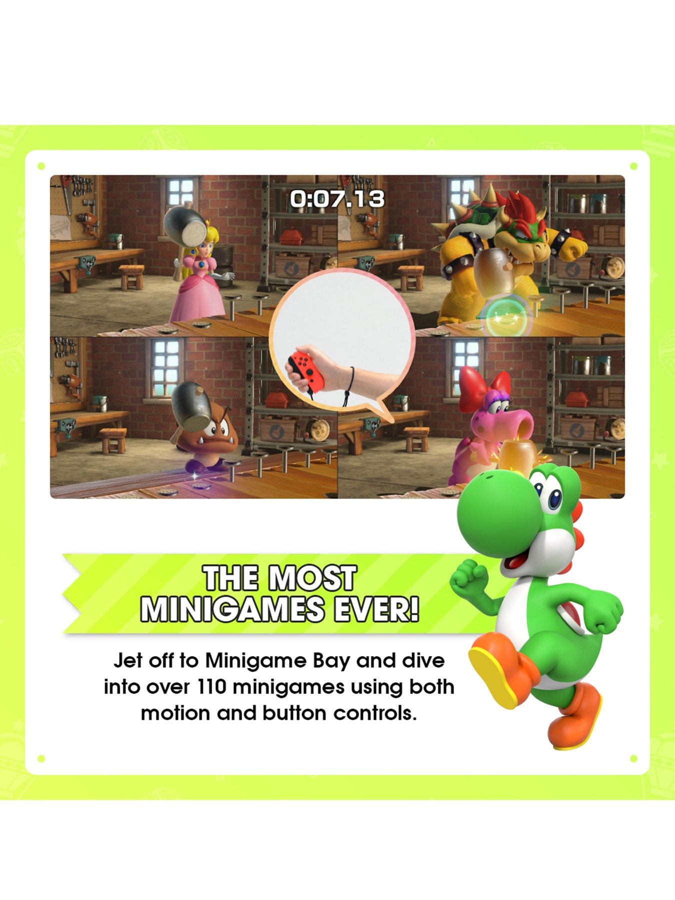 Image 4 of 7 of Nintendo Switch Neon Console &amp; Mario Party Jamboree