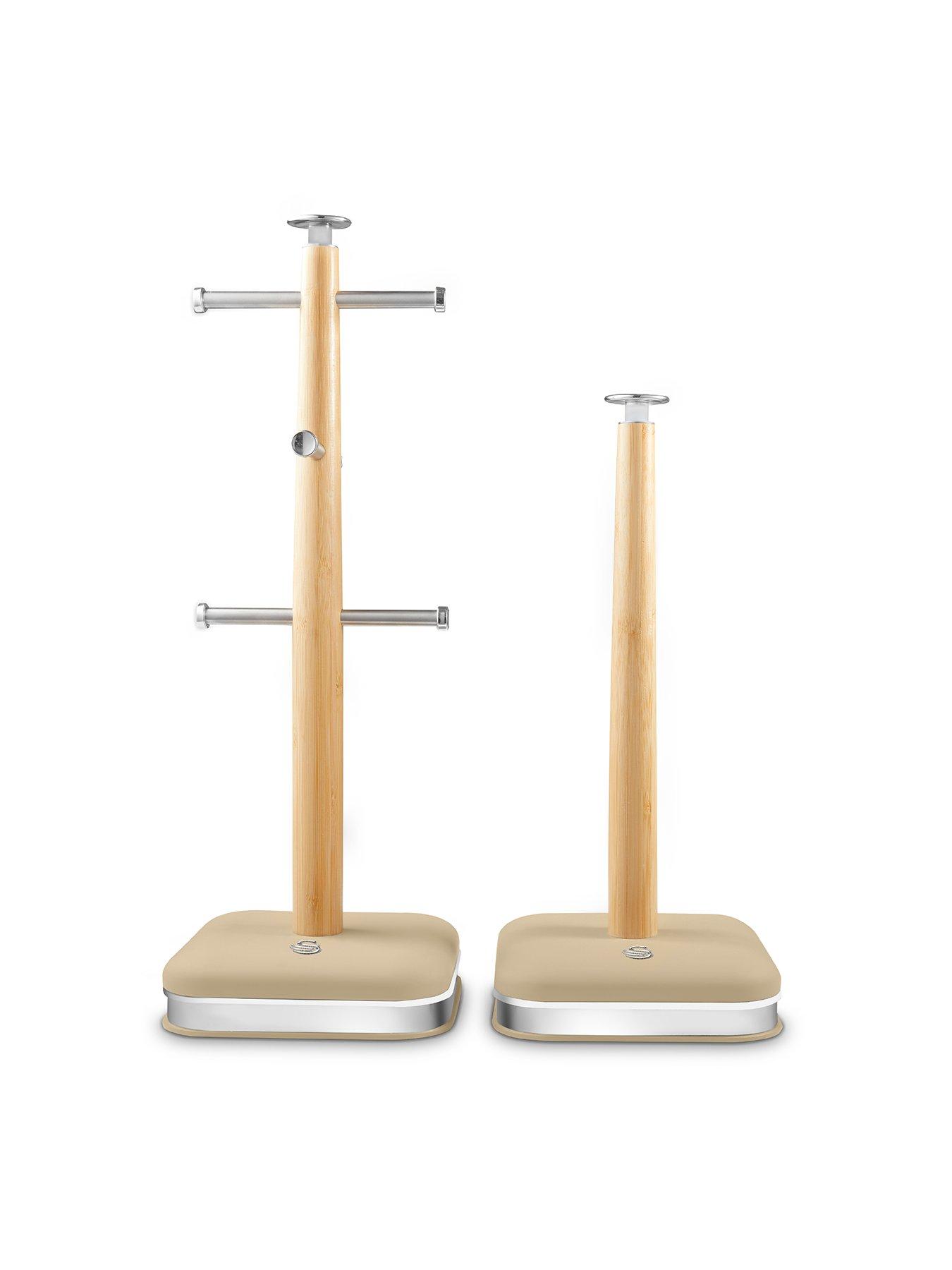 Image 1 of 6 of Swan Nordic Towel Pole &amp; Mug Tree Set