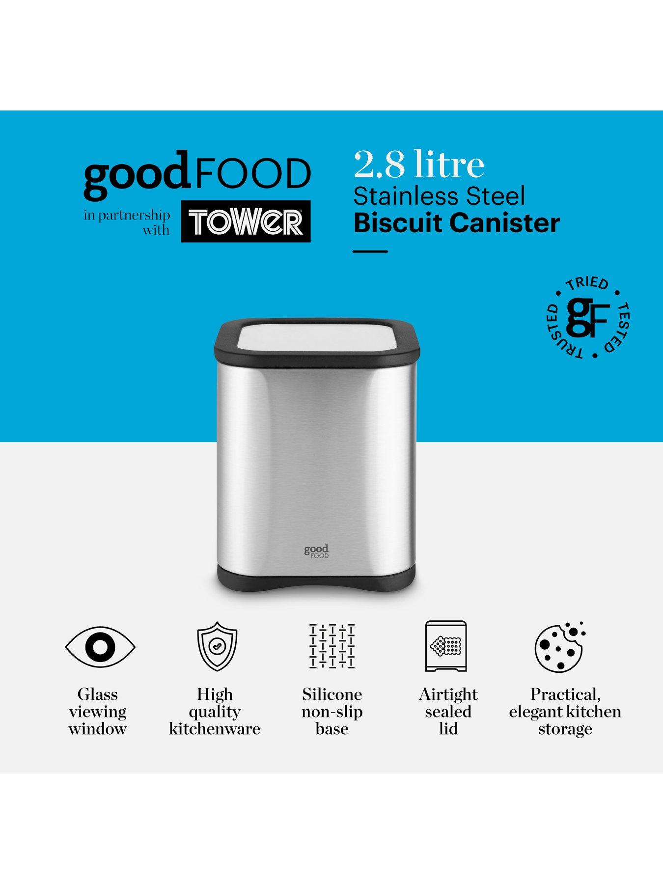  image of good-food-by-tower-biscuit-canister