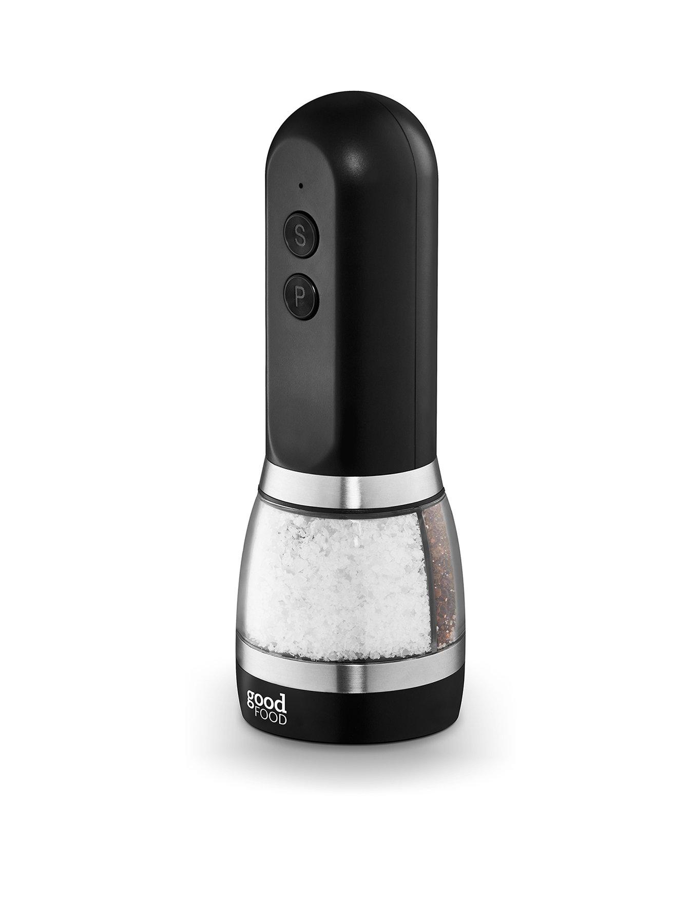 Good Food by Tower Rechargeable Duo Salt and Pepper Mill