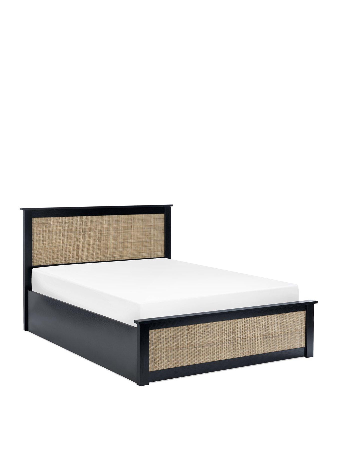 Image 2 of 7 of Julian Bowen Padstow Lift Up Ottoman&nbsp;Bed Frame&nbsp;- Black