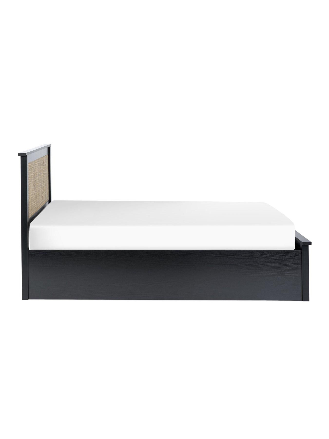Image 4 of 7 of Julian Bowen Padstow Lift Up Ottoman&nbsp;Bed Frame&nbsp;- Black