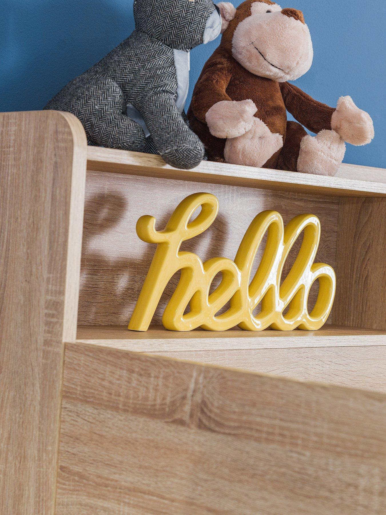  image of julian-bowen-riley-bunk-bed-with-spring-mattressesnbspoption-oak