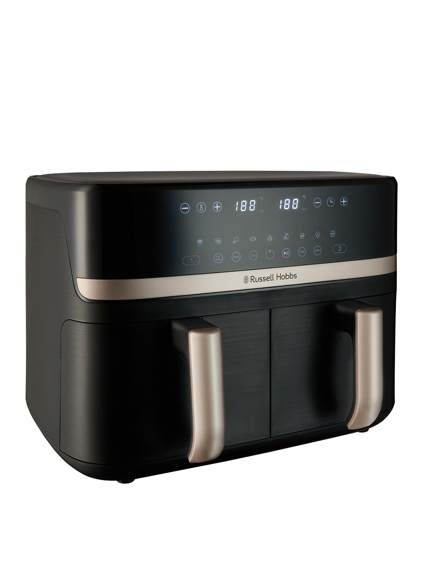  image of russell-hobbs-satisfry-air-dual-basket-9-litre