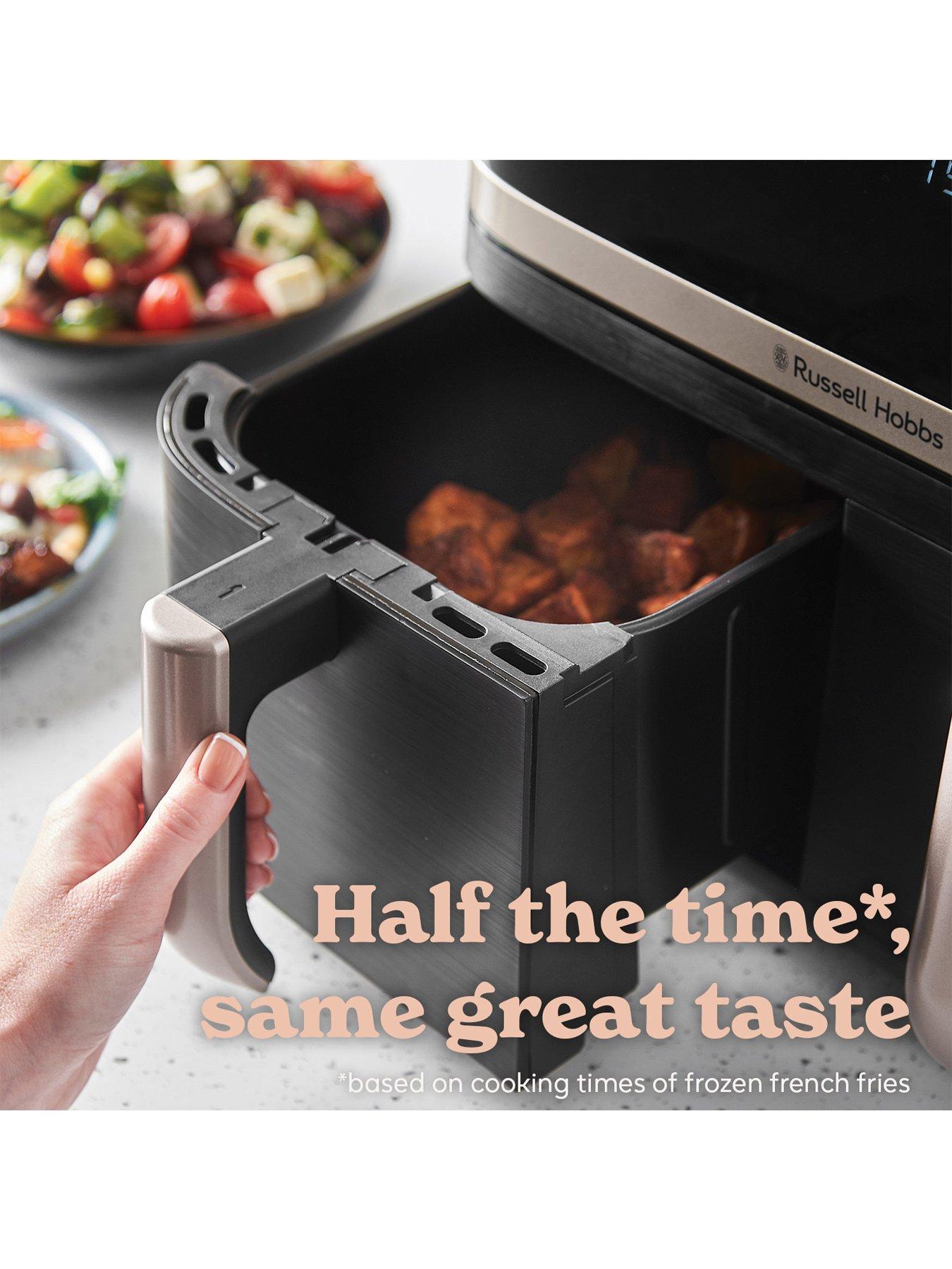 Image 2 of 7 of Russell Hobbs SatisFry Air, Dual Basket 9 Litre