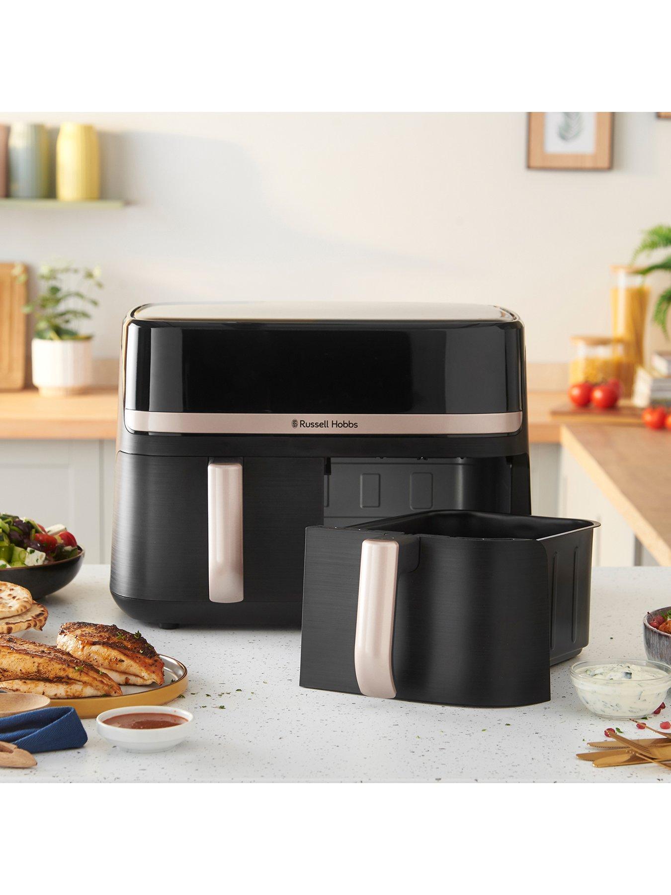  image of russell-hobbs-satisfry-air-dual-basket-9-litre