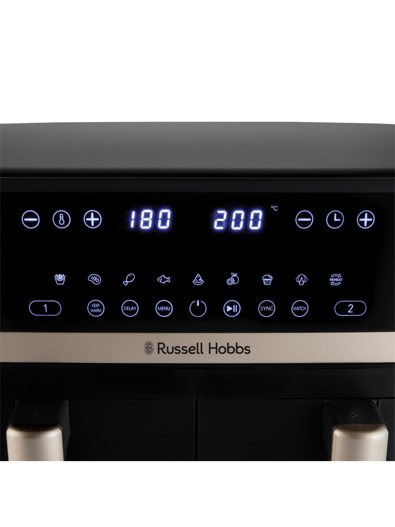  image of russell-hobbs-satisfry-air-dual-basket-9-litre