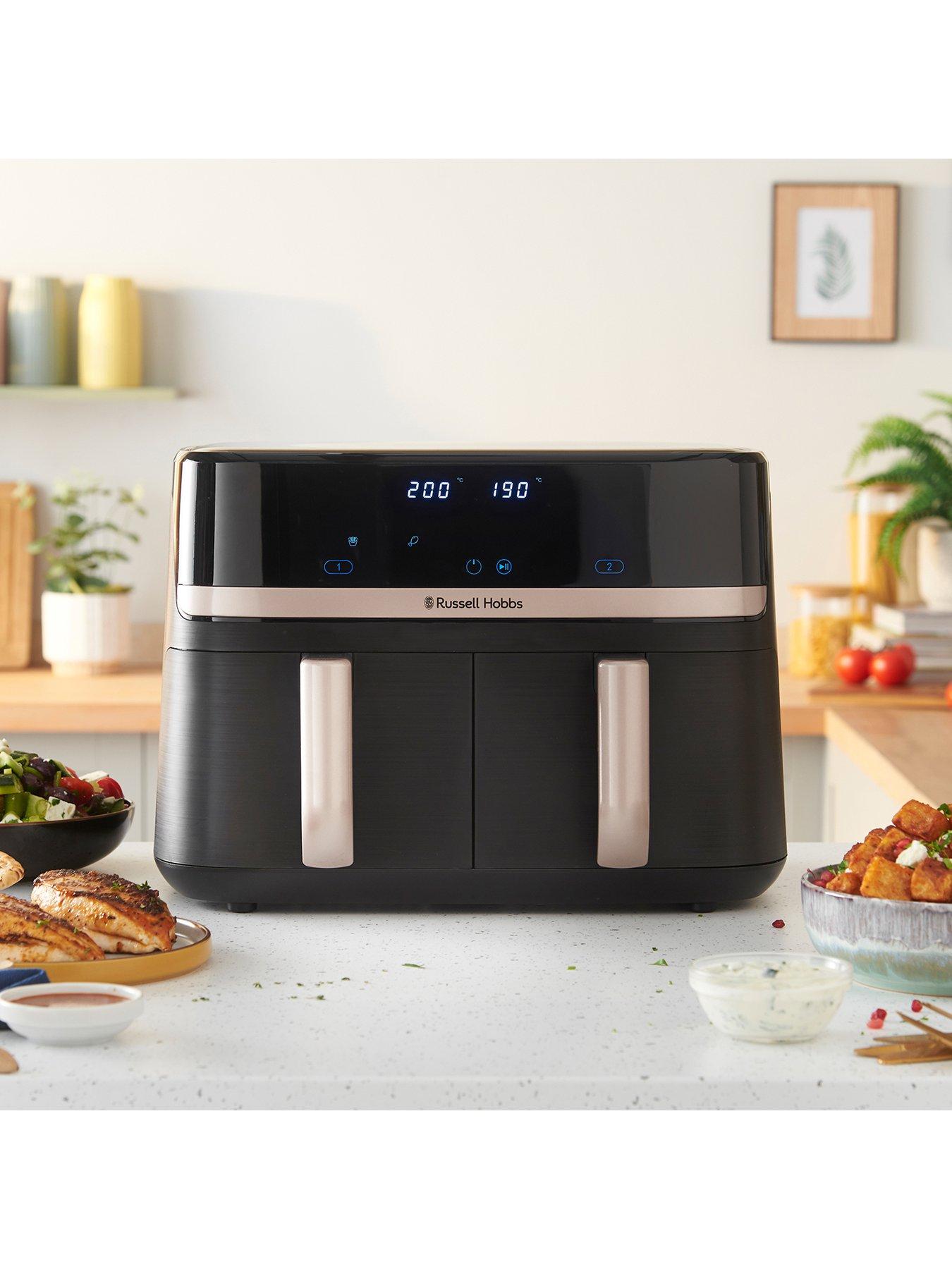  image of russell-hobbs-satisfry-air-dual-basket-9-litre
