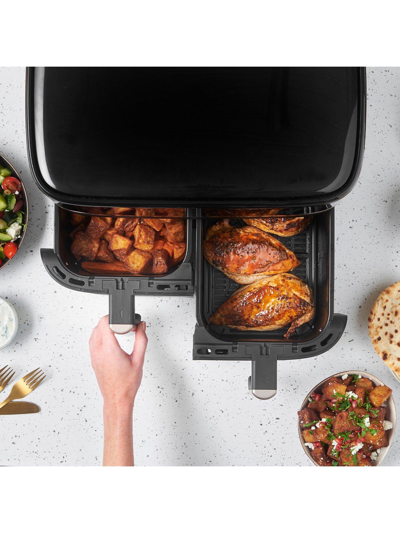 Image 6 of 7 of Russell Hobbs SatisFry Air, Dual Basket 9 Litre