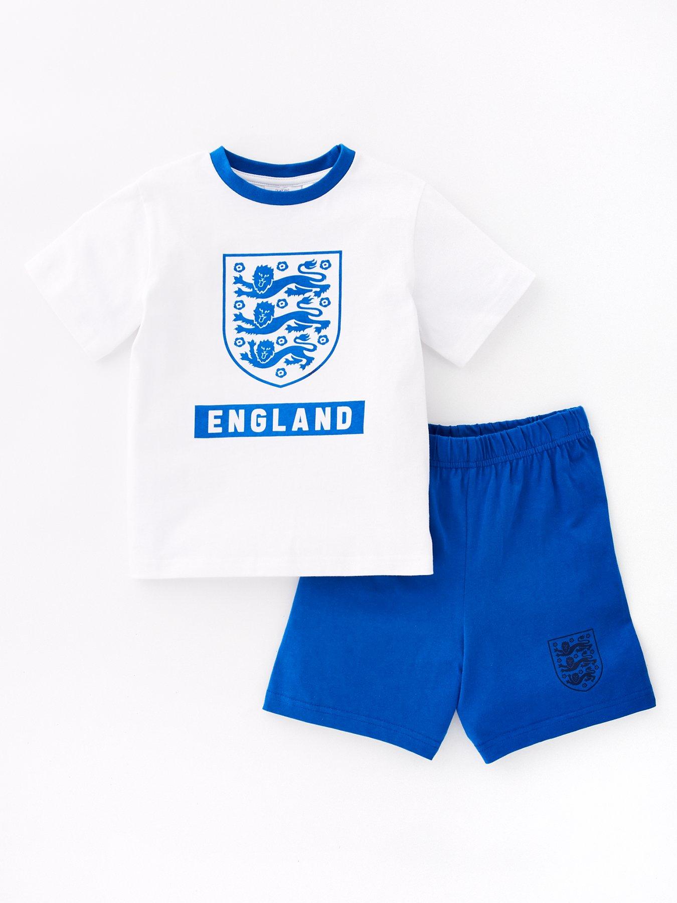 england-football-club-short-pyjama-set