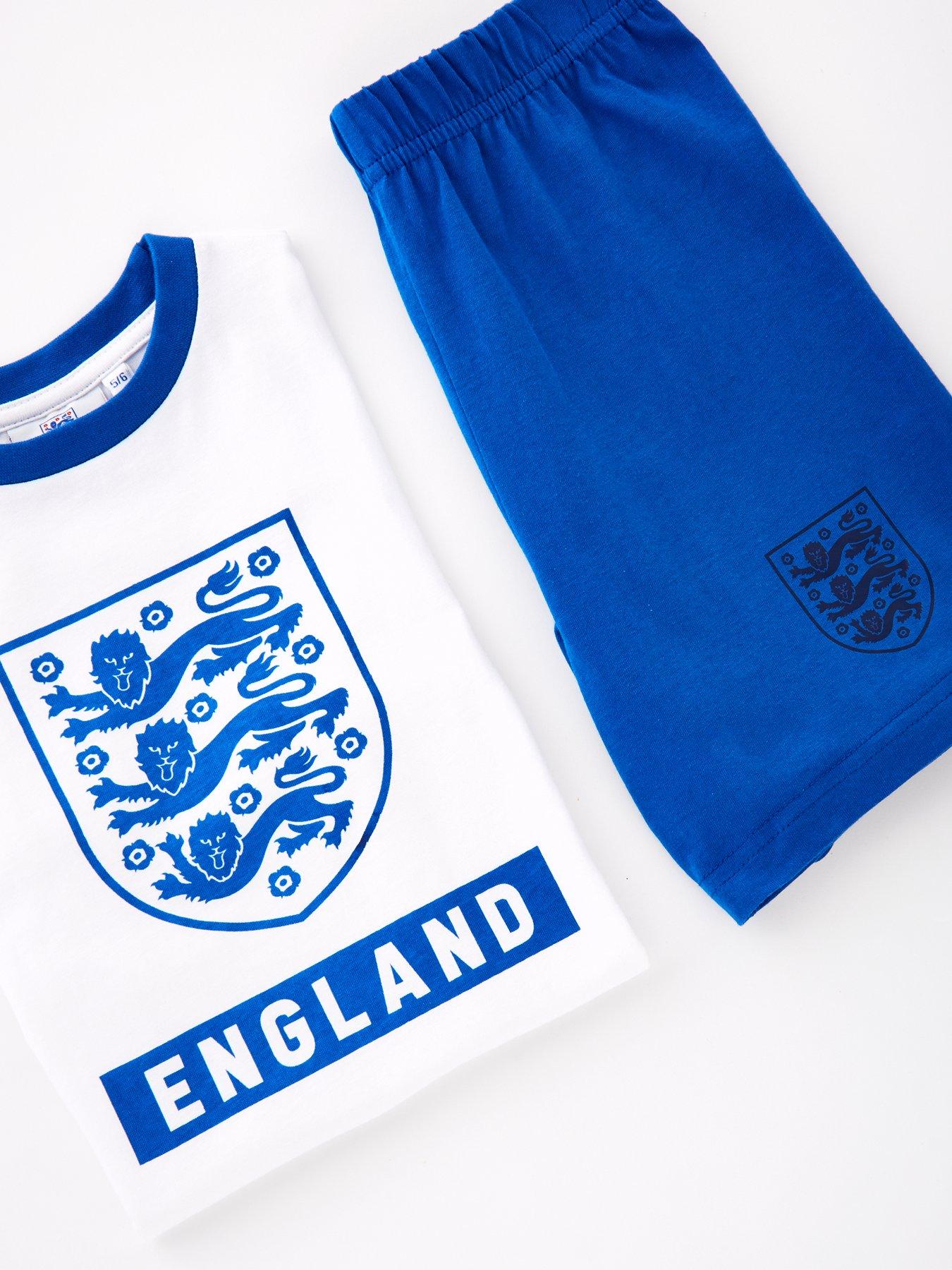  image of england-football-club-short-pyjama-set