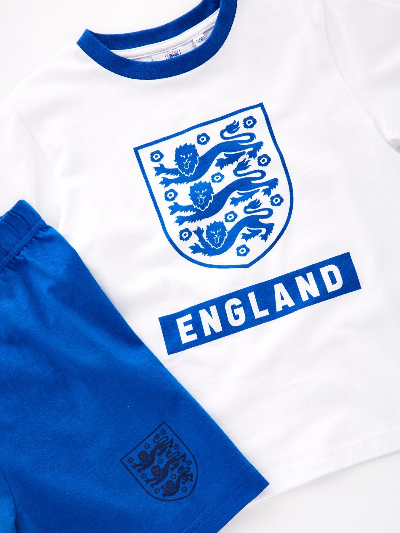  image of england-football-club-short-pyjama-set