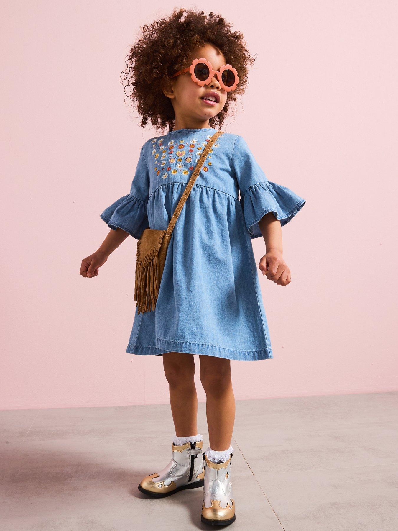 mini-v-by-very-girls-embroidered-short-sleeve-denim-dress-blue