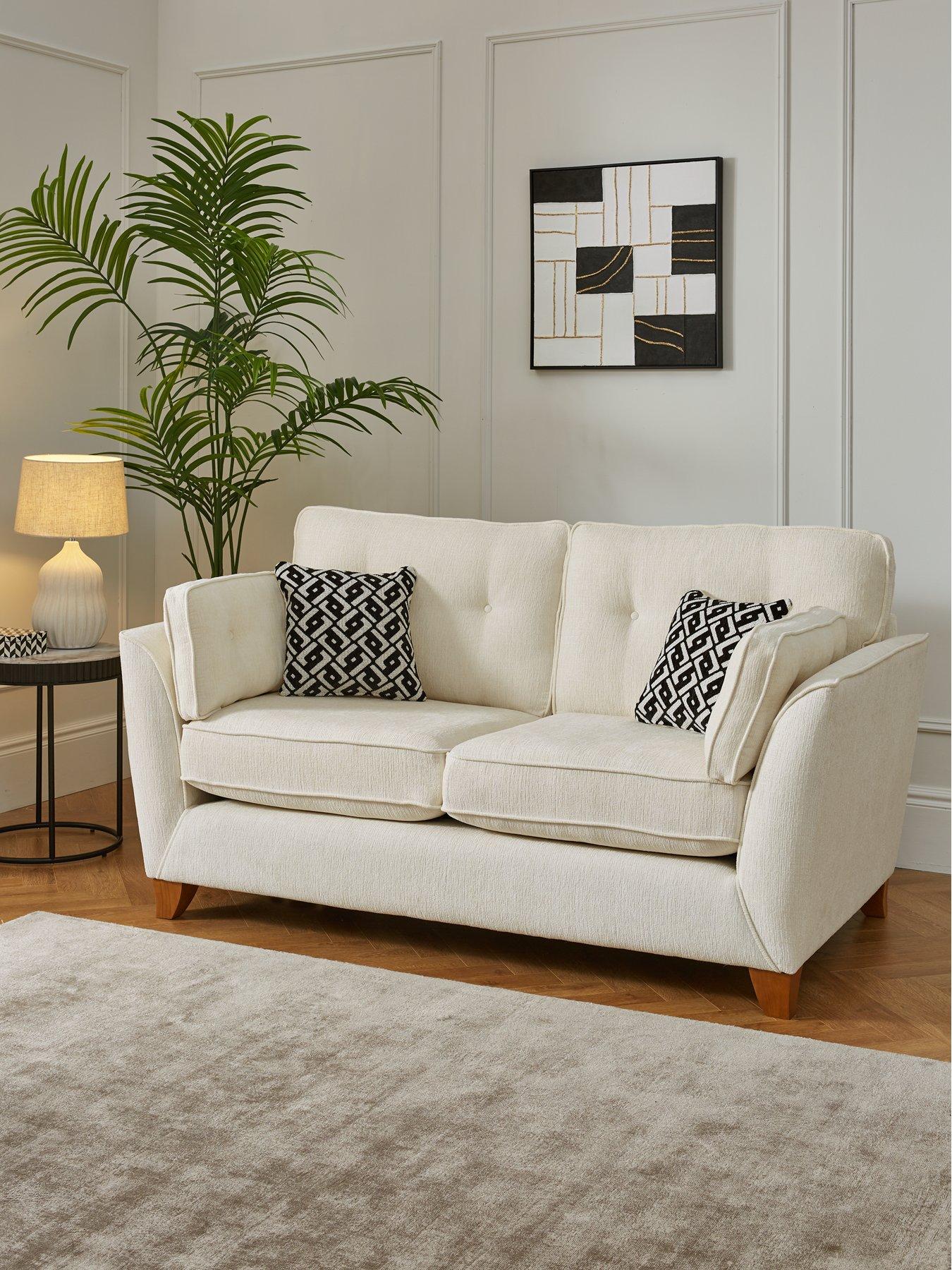 undefined Cullen 2 Standard Back Fabric Sofa - Made in the UK